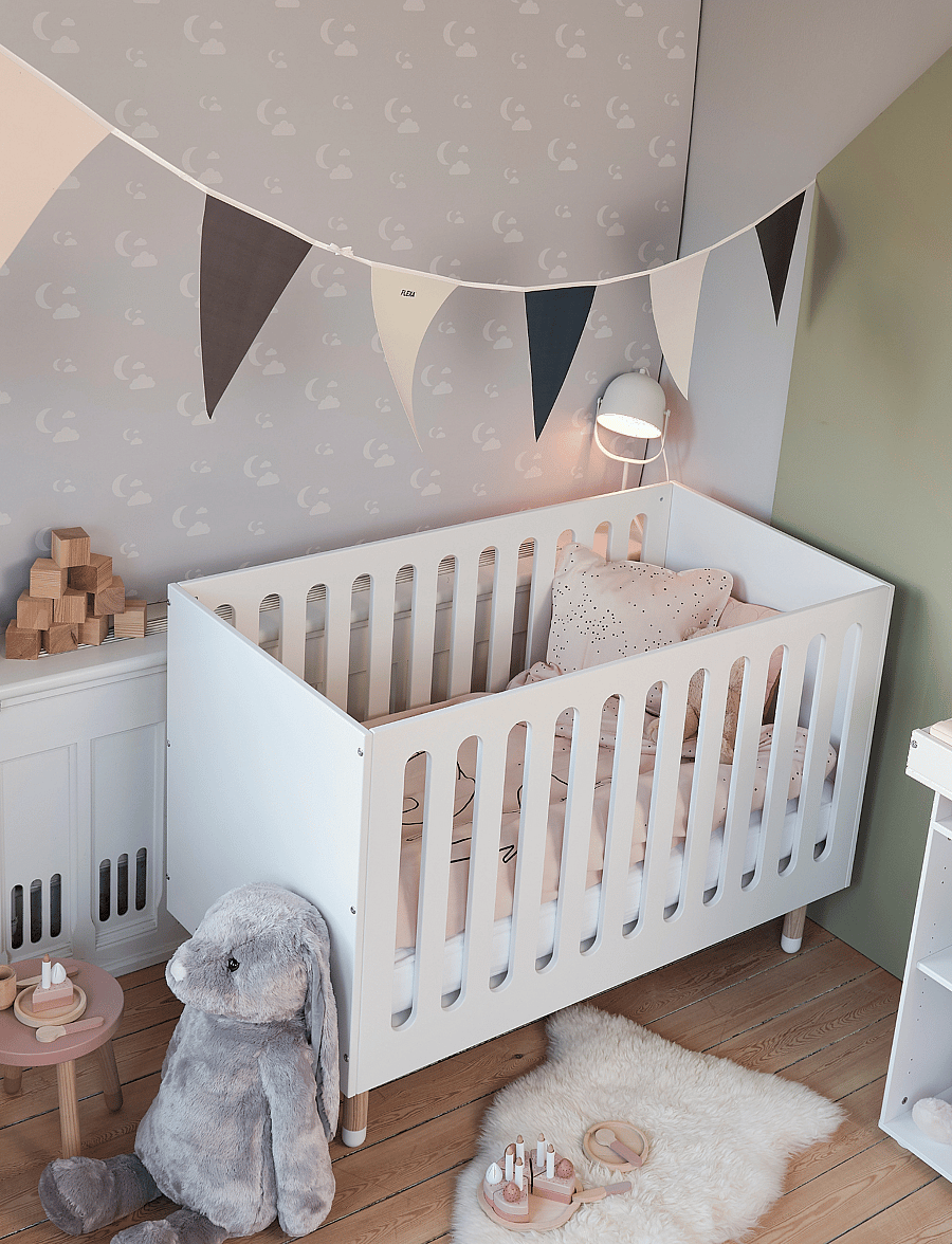 FLEXA - Baby bed - spjälsängar - hvid - 0
