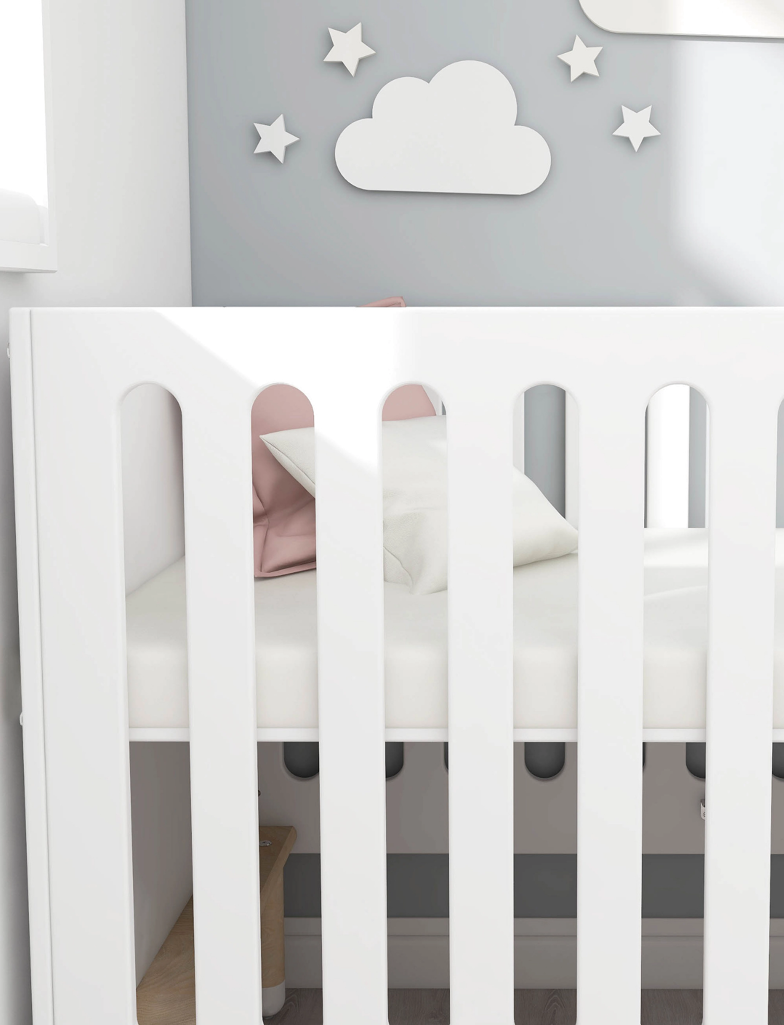 FLEXA - Baby bed - vöggur - hvid - 2