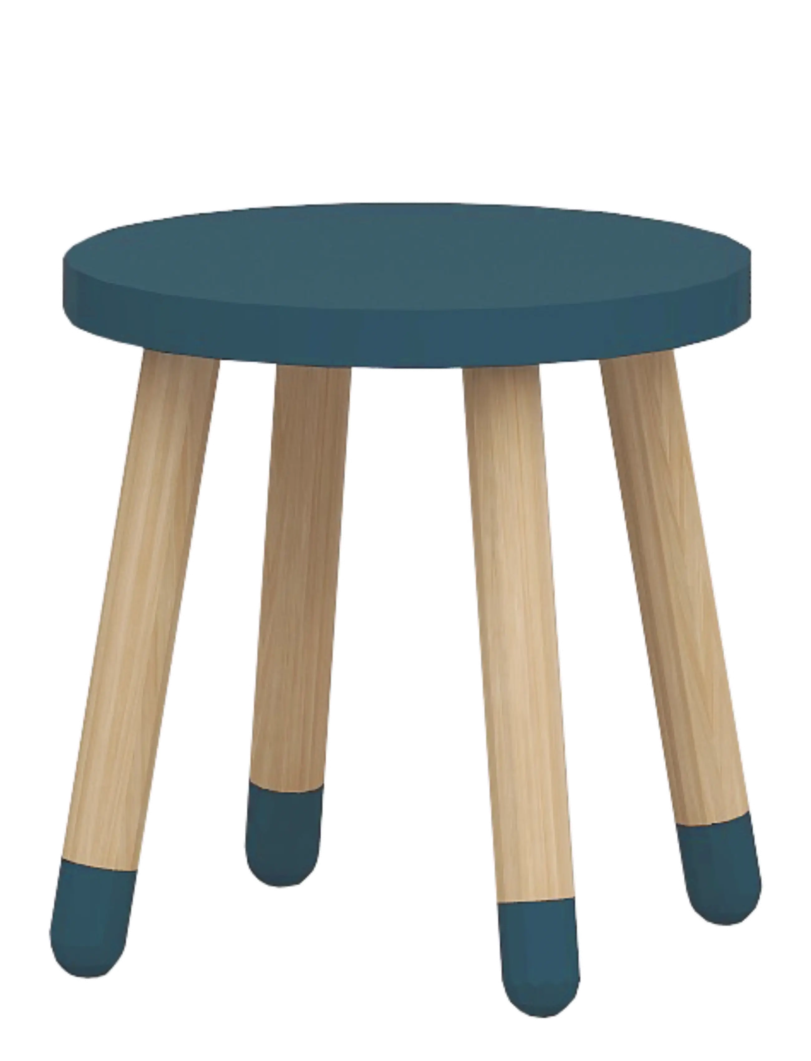 FLEXA Stool - Kids home - BLUEBERRY / blue