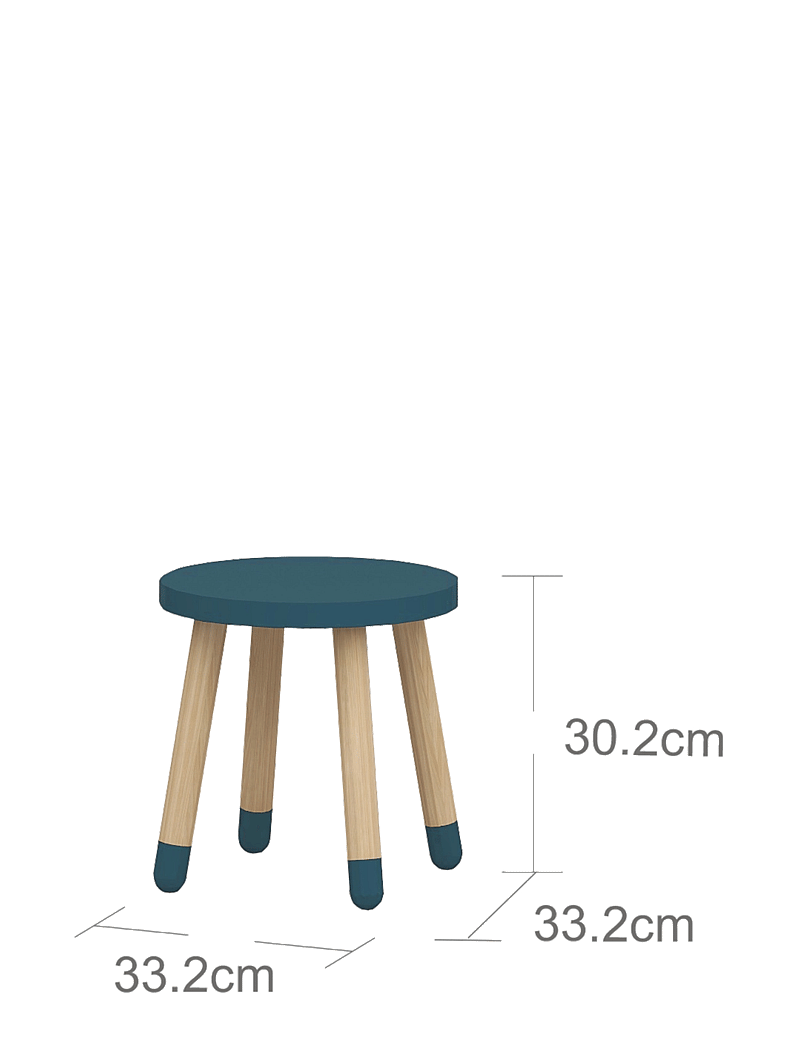 FLEXA - Stool - stühle & hocker - blueberry - 3
