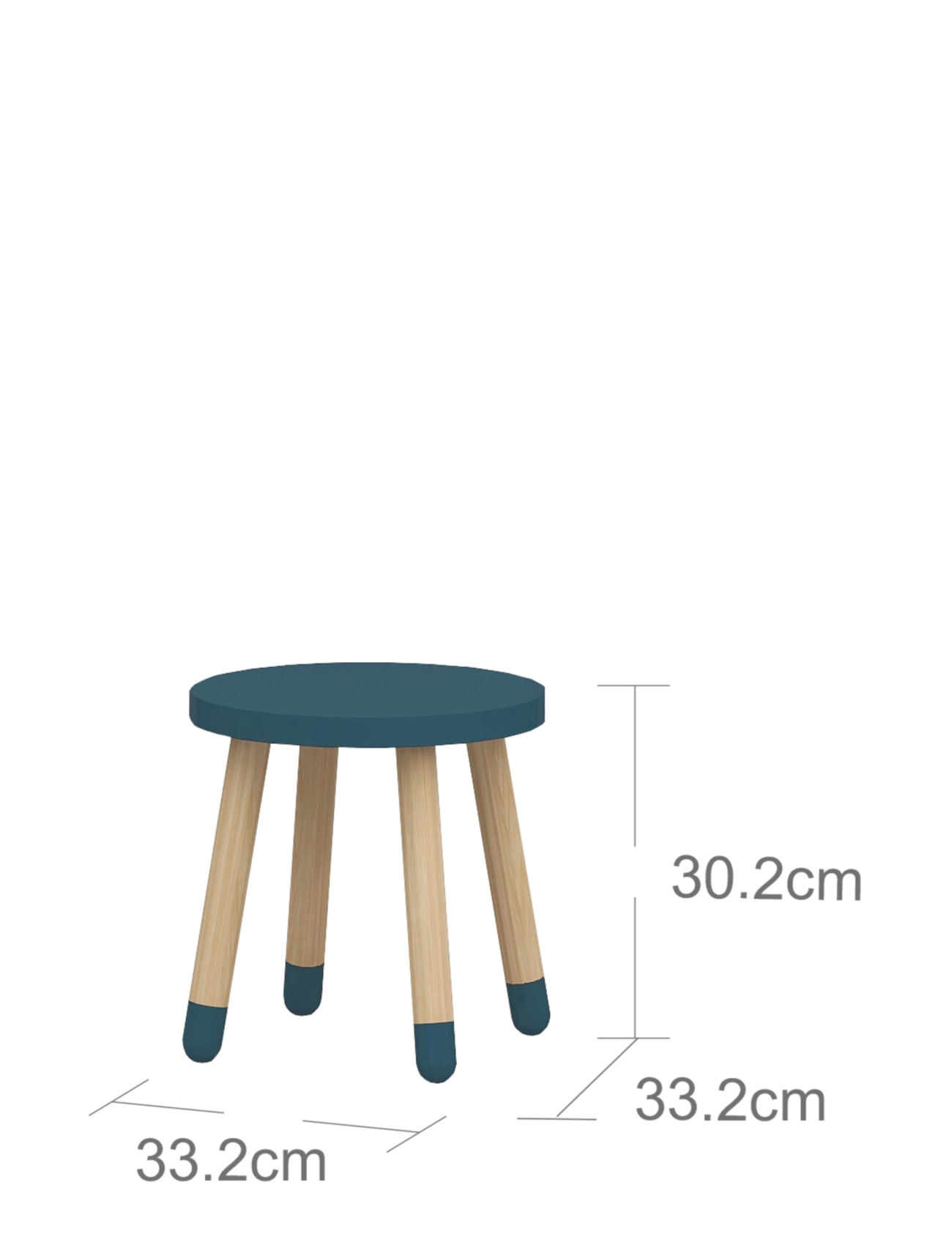FLEXA - Stool - chairs & stools - blueberry - 3