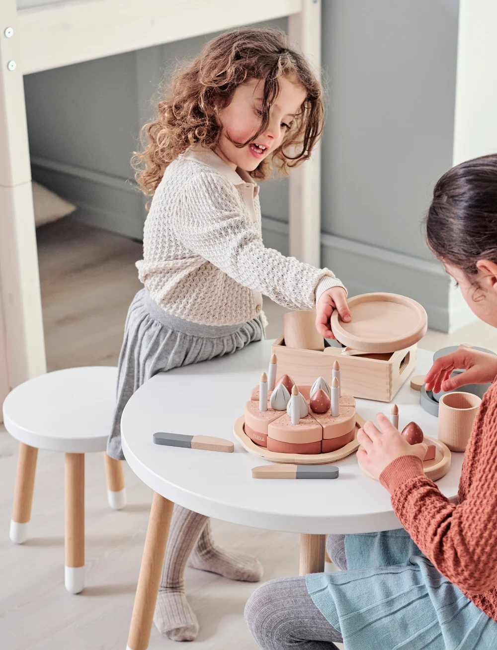 FLEXA - Stool - stolar & pallar - white - 4