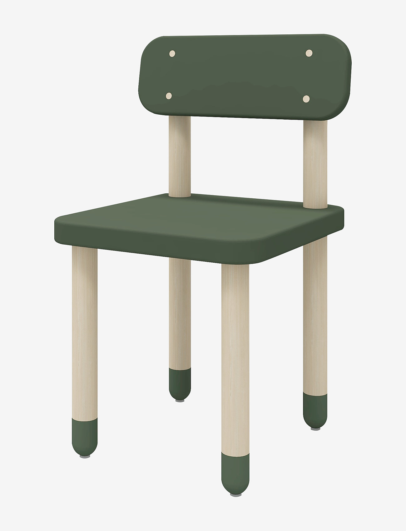 FLEXA - Chair with backrest - chairs & stools - green - 1