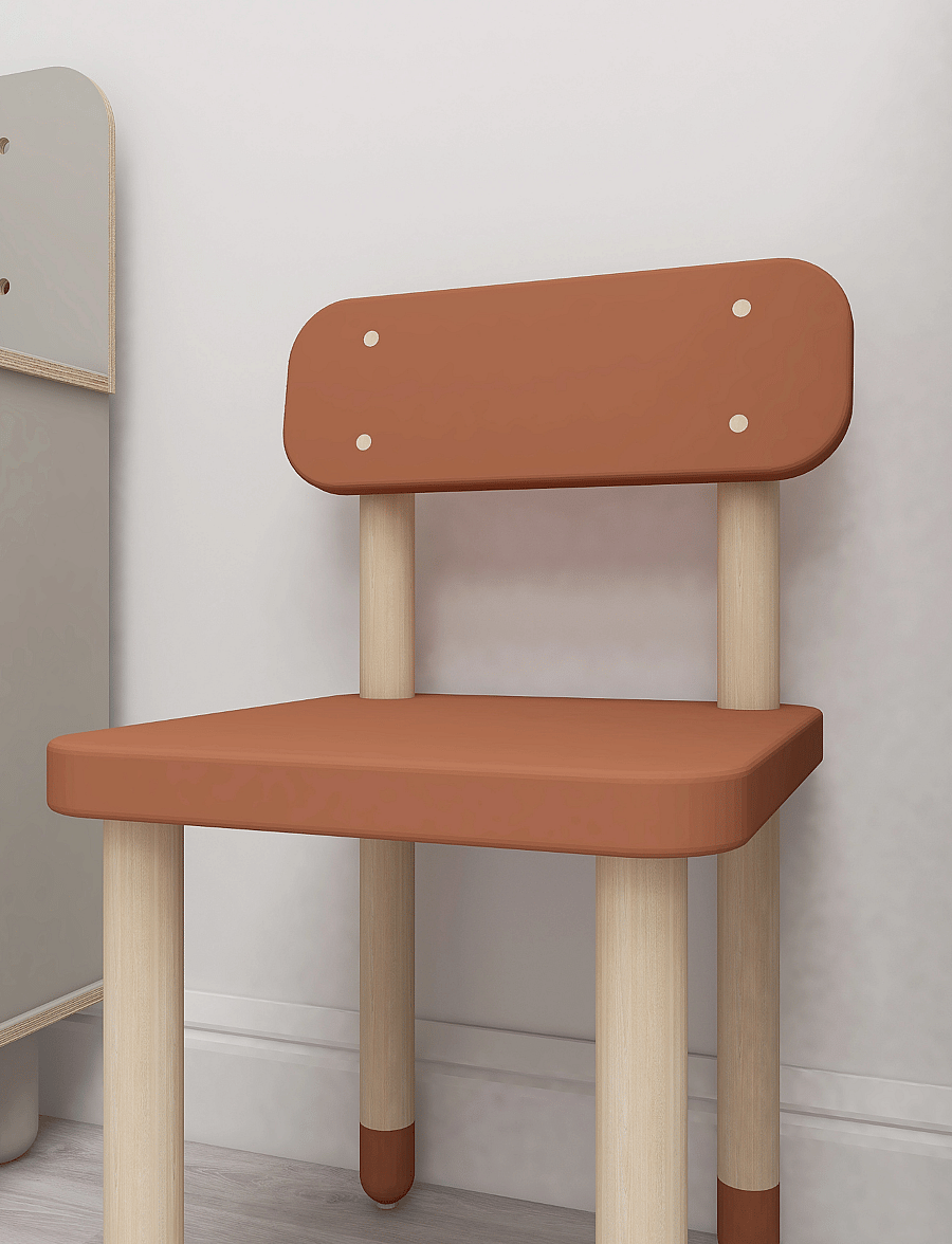 FLEXA - Chair with backrest - möbel - rose - 2