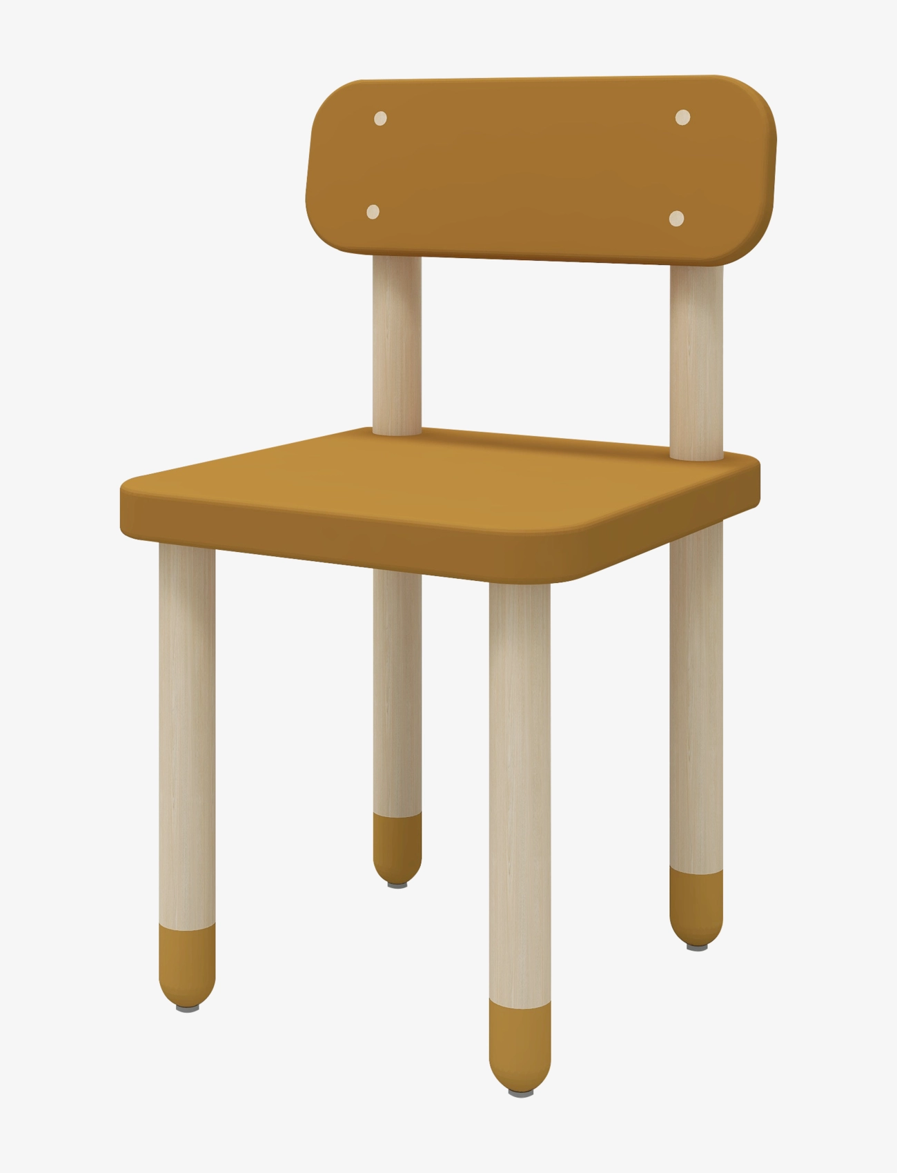FLEXA Stol Gelb - 54.1X33.4X32.9CM - Kinder