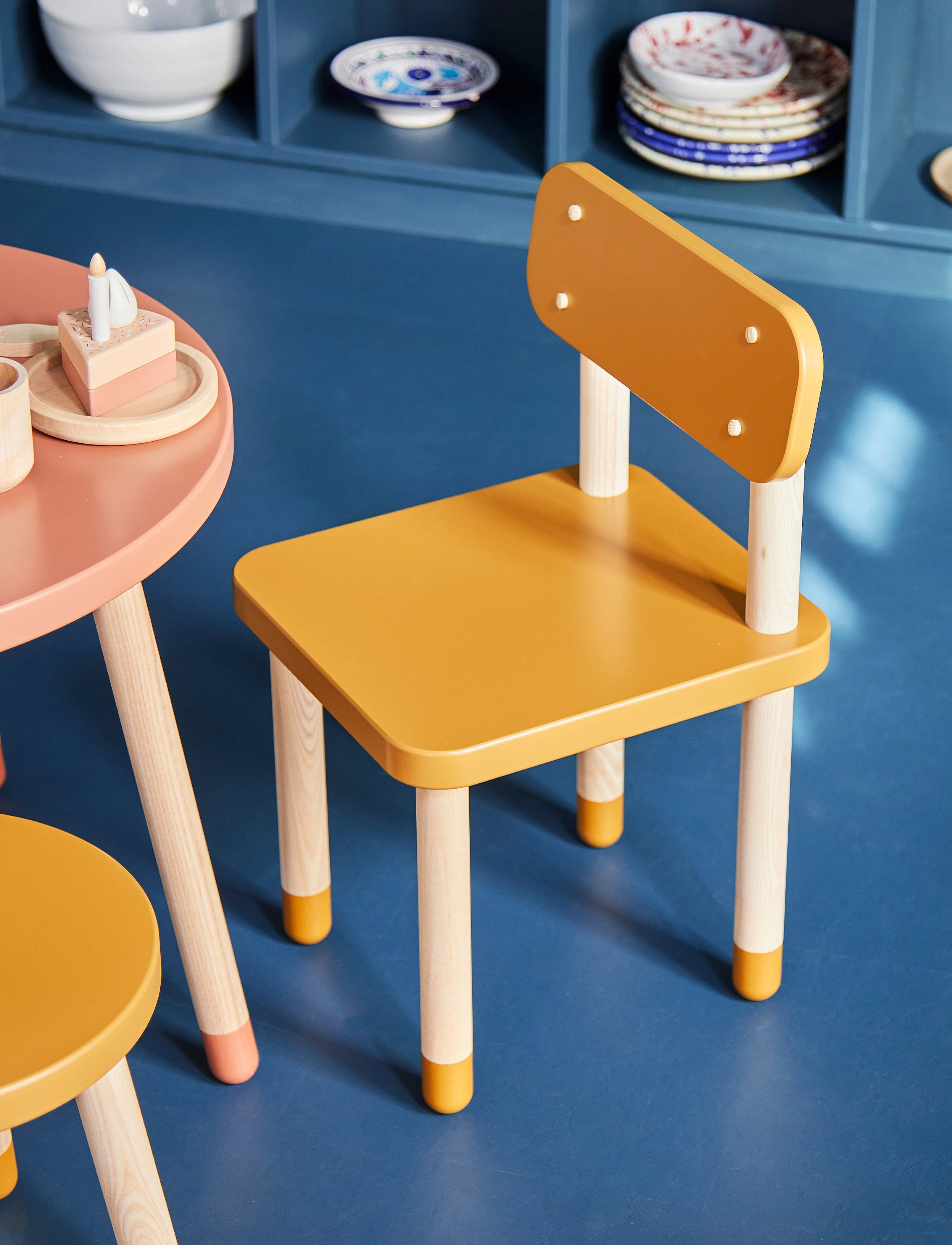 FLEXA - Chair with backrest - möbler - yellow - 3