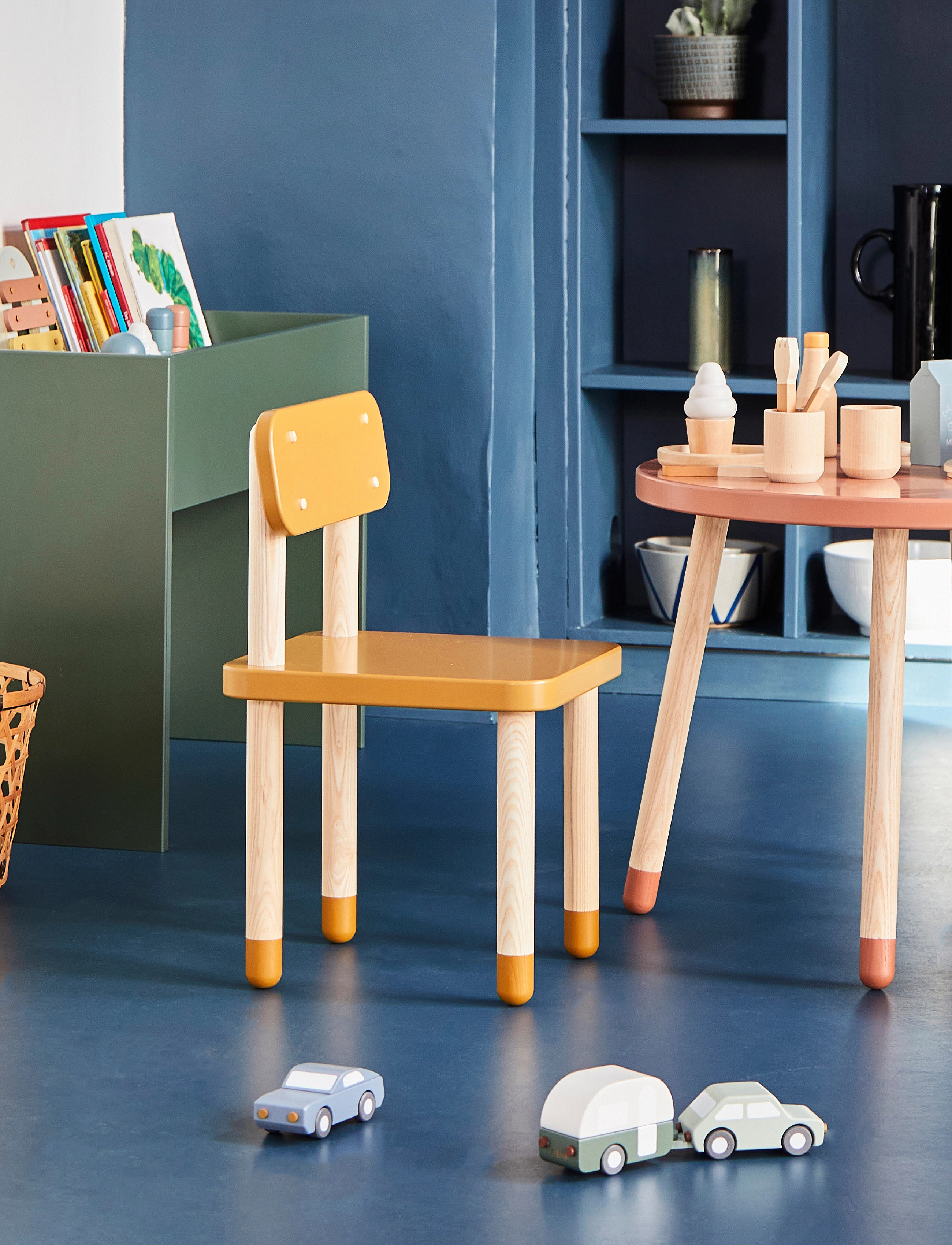 FLEXA - Chair with backrest - möbler - yellow - 4