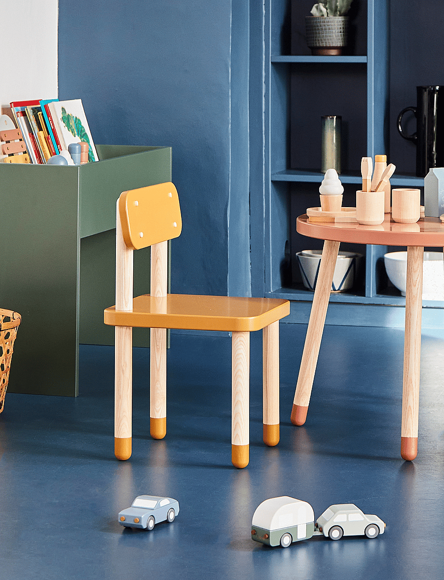FLEXA - Chair with backrest - möbel - yellow - 4