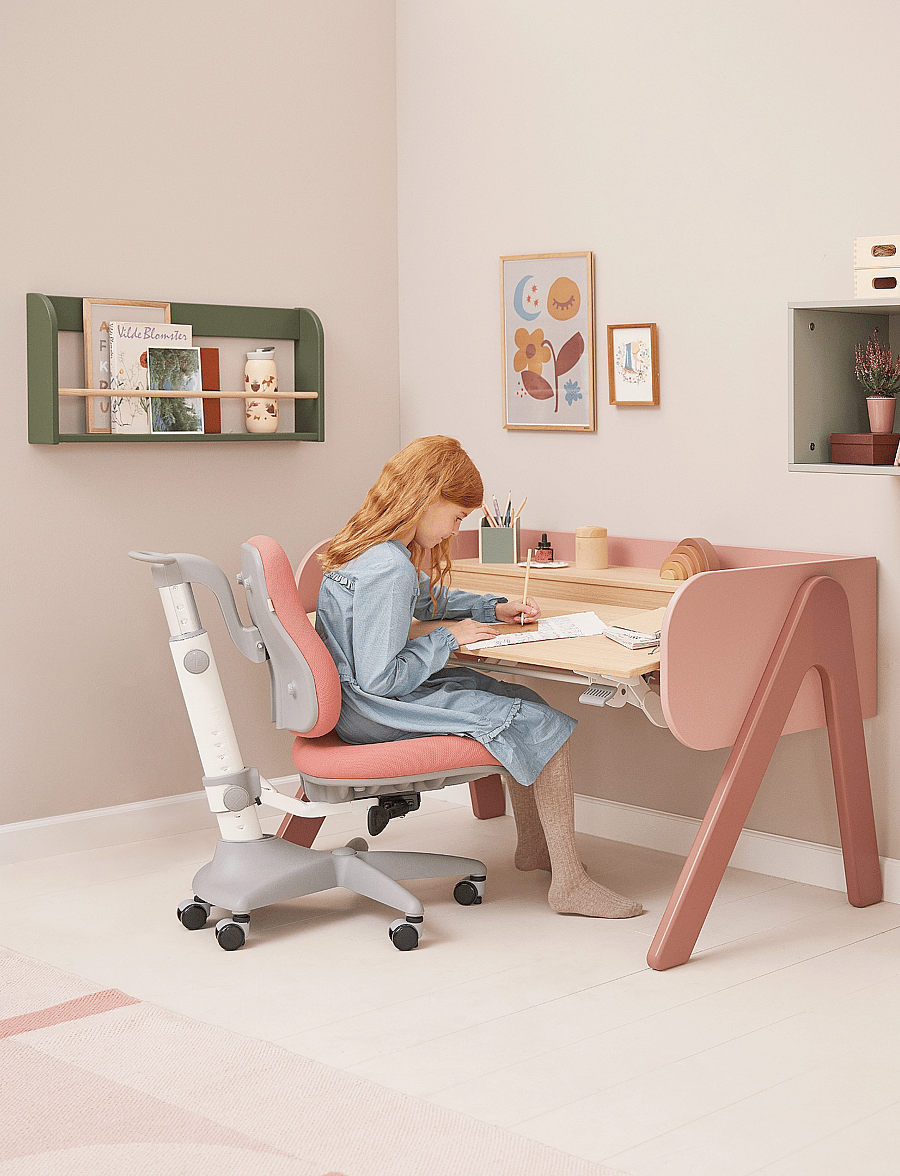 FLEXA - Study chair - stühle & hocker - rosa - 0