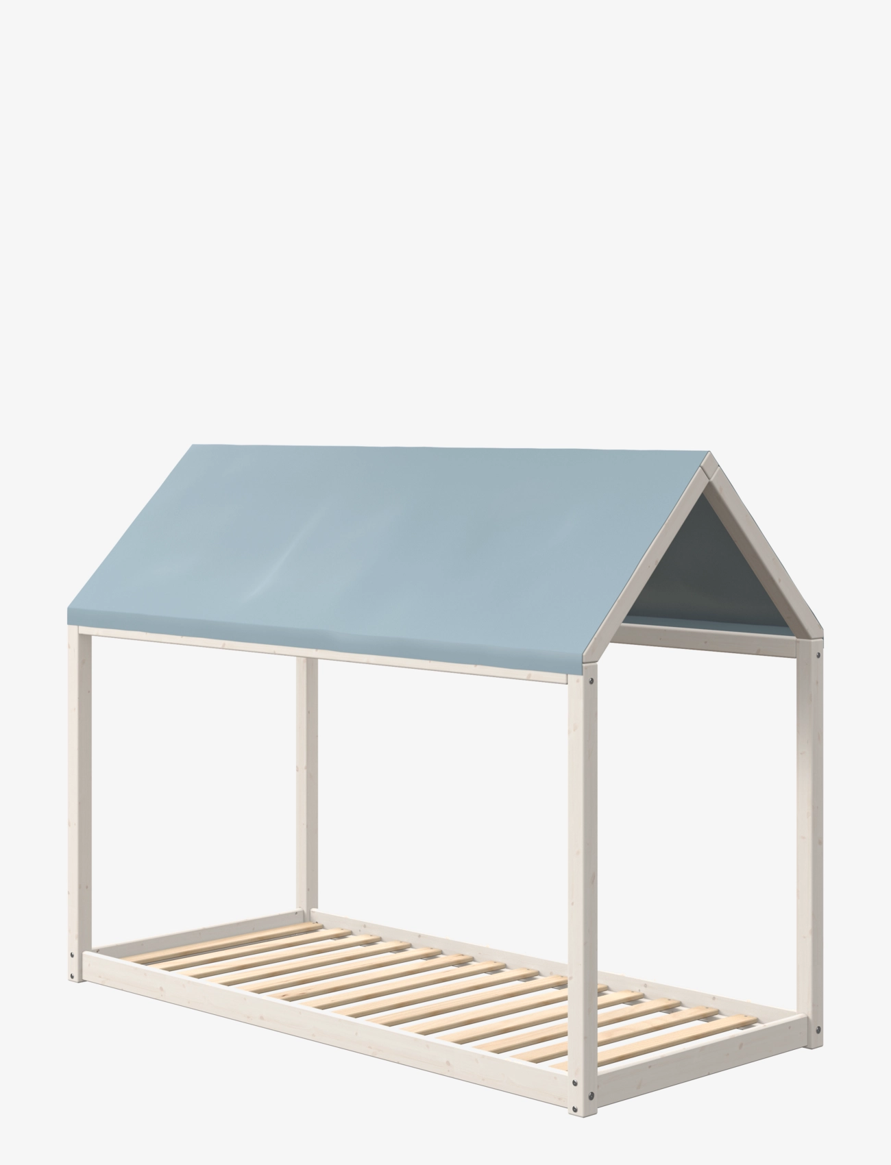 FLEXA - Tent roof cottage for Flexa house  Frosty blue 200x90cm - lits enfants et accessoires - frosty blue - 1