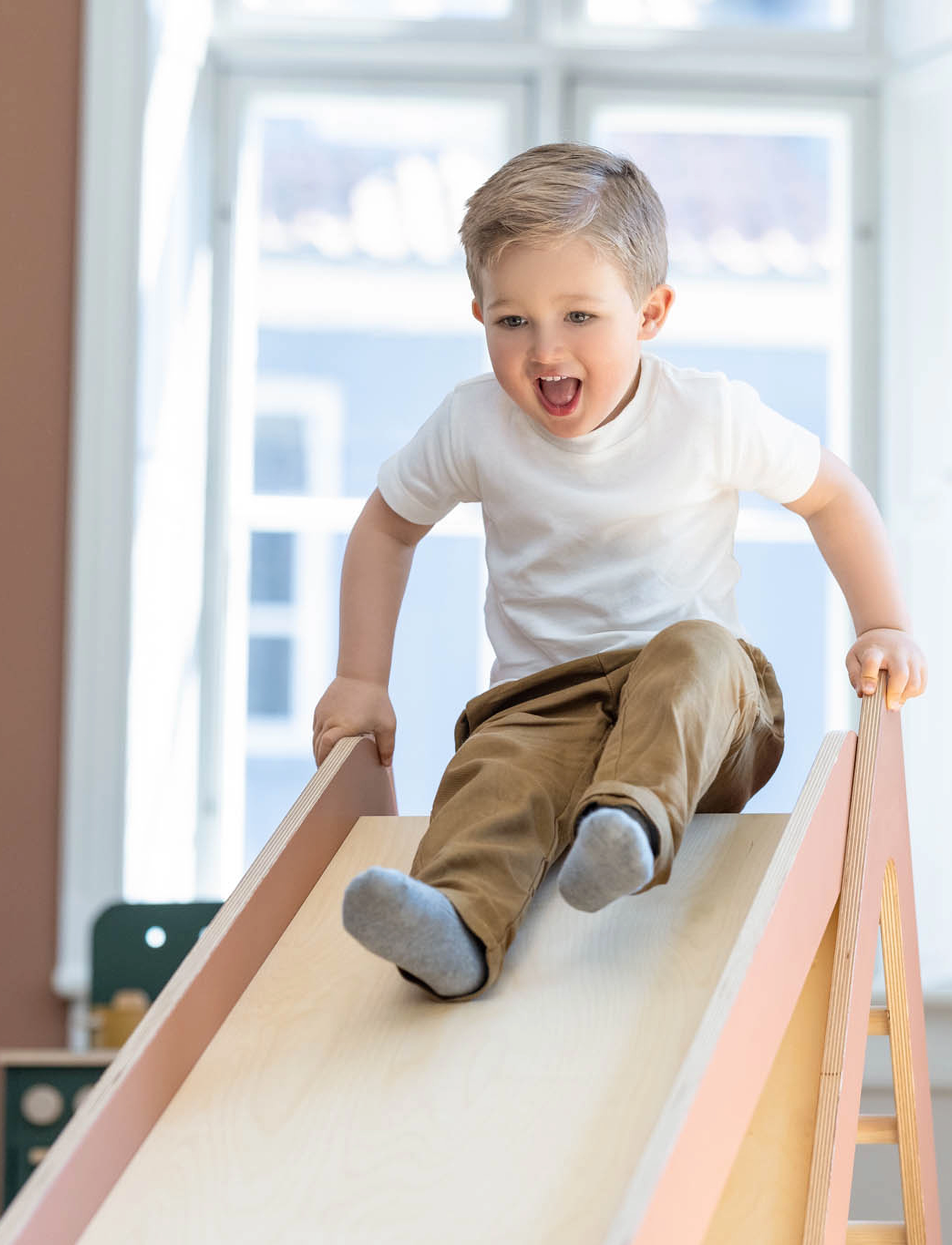 FLEXA - Slide for Play Tower - kinder - rose - 3