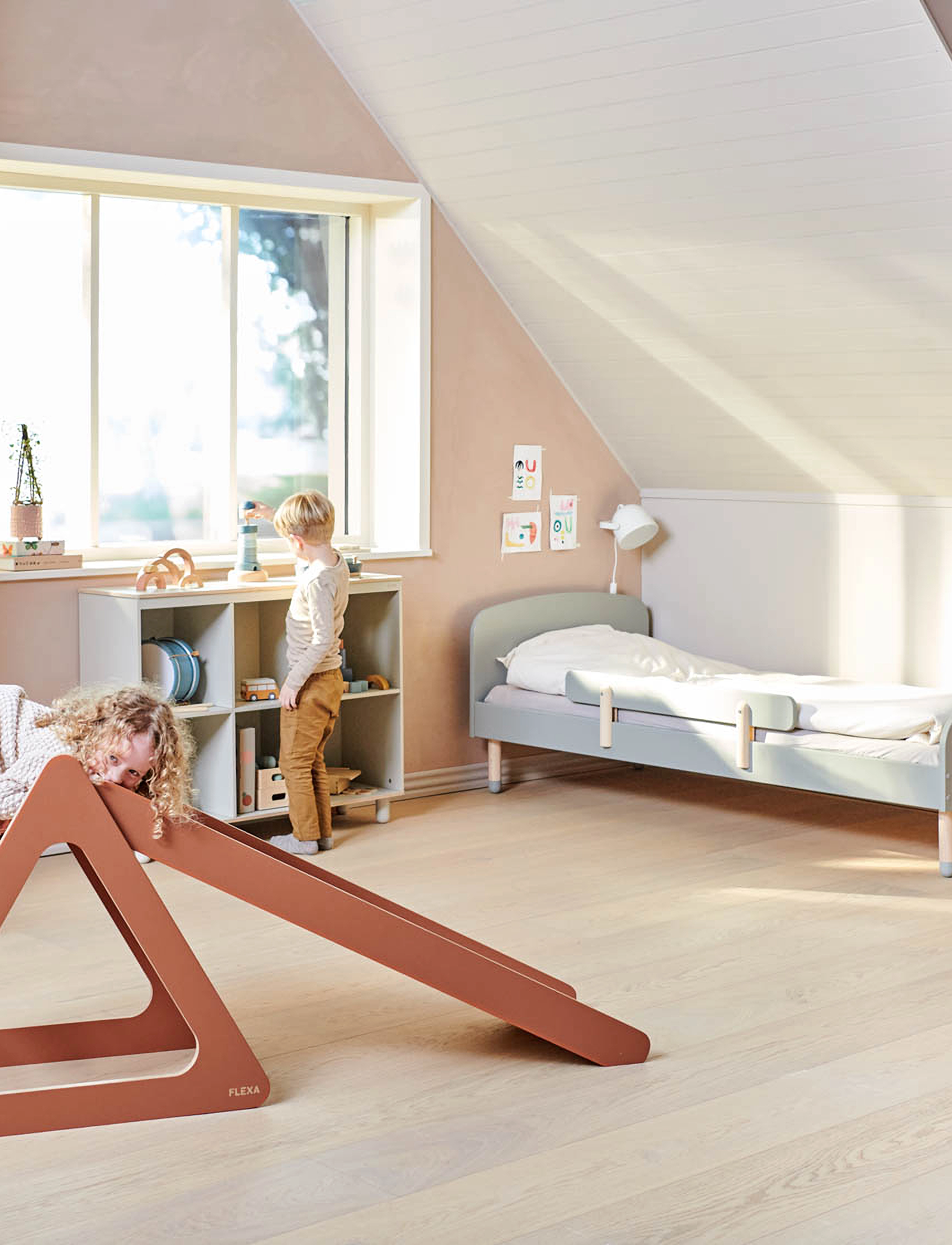 FLEXA - Slide for Play Tower - kinder - rose - 4