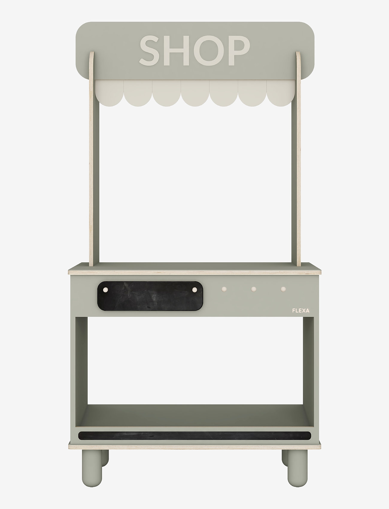 FLEXA - Butik og Café - legetøjskøbmandsboder - green - 2