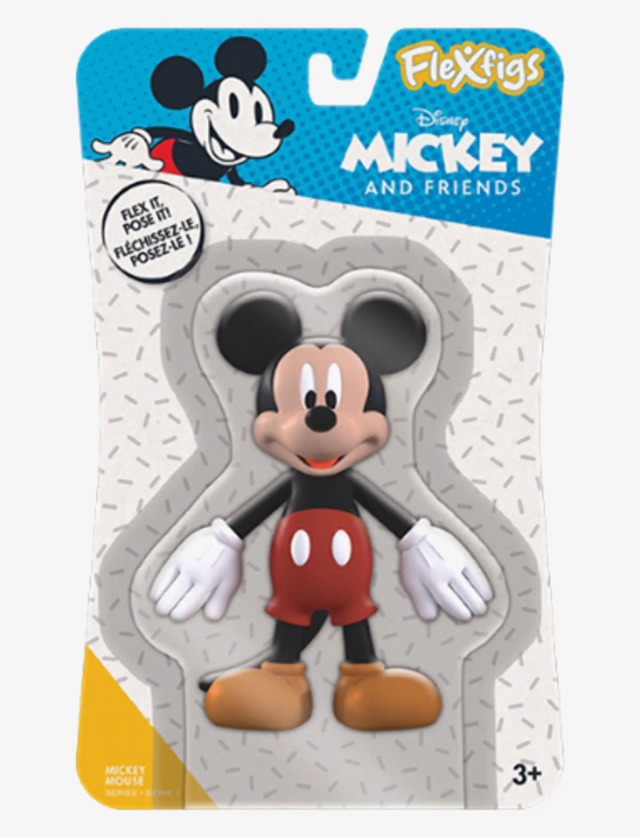 Flexfigs - Flexfigs 1 Pack - Disney - Mickey - film & sagofigurer - multi - 0