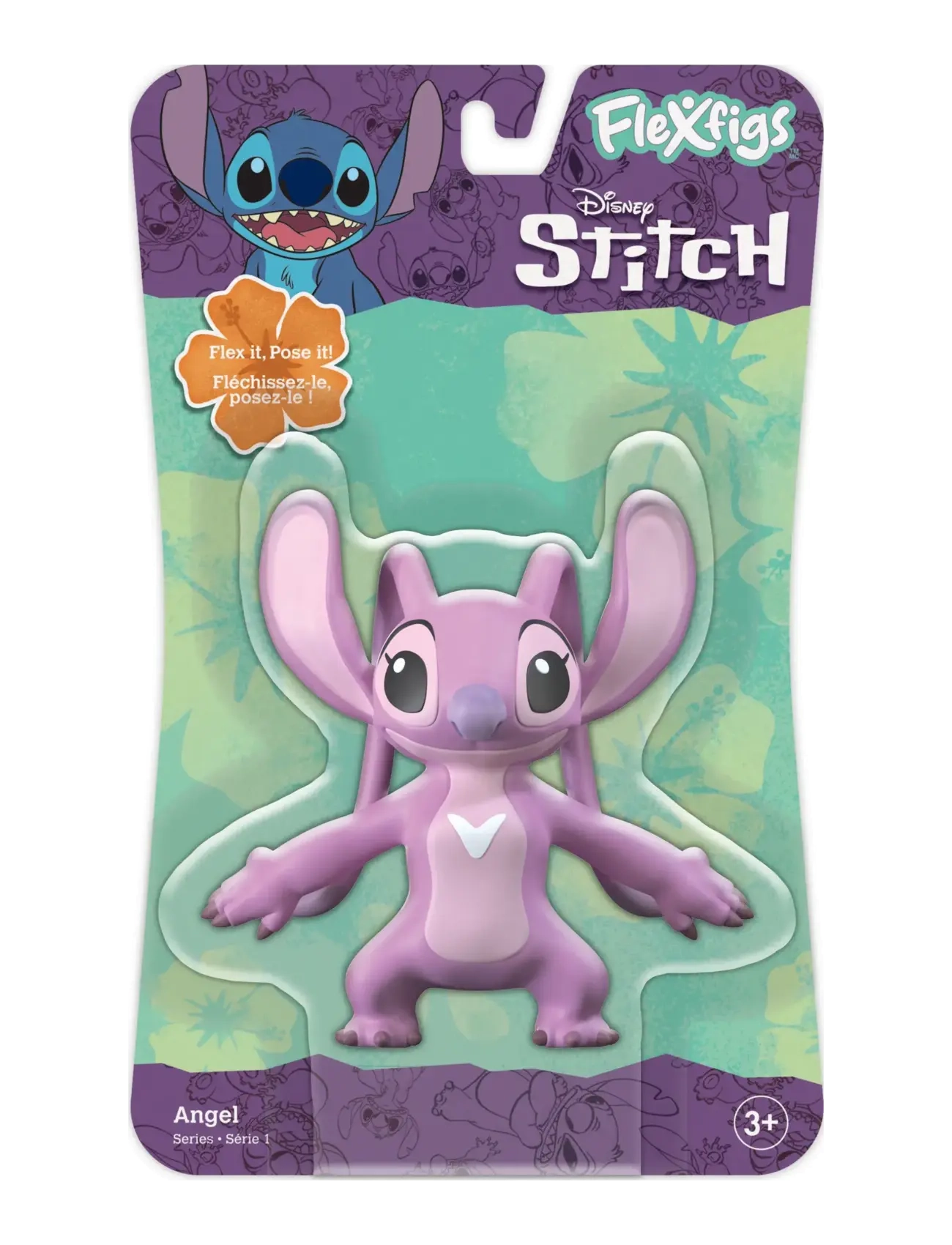 Flexfigs - Flexfigs 1 Pack Lilo & Stitch Angel - karakterer fra filmer og eventyr - multi - 1