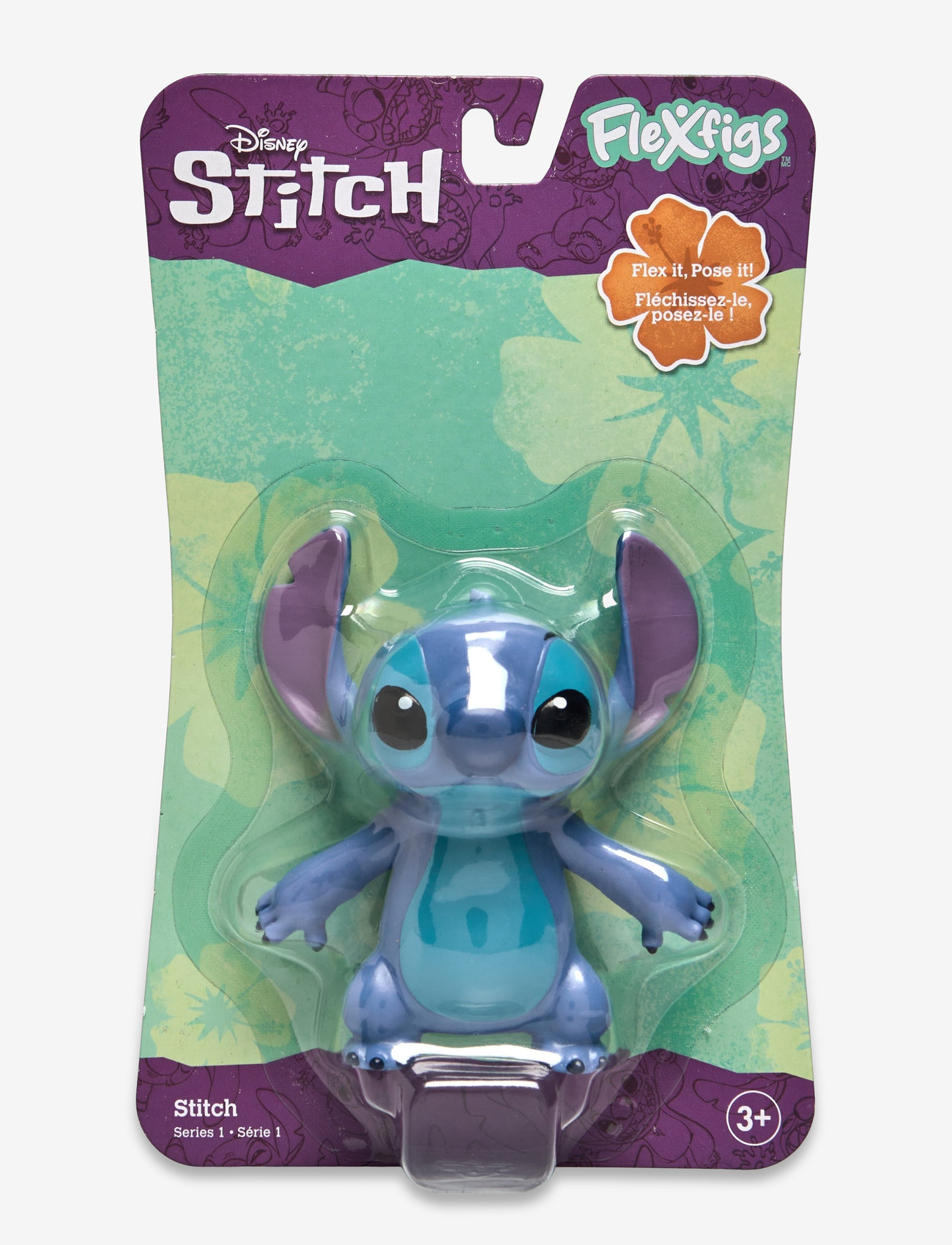Flexfigs - Flexfigs 1 Pack - Lilo & Stitch - Stitch - film- & eventyrsfigurer - multi - 0