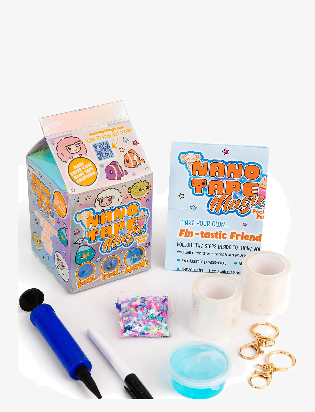 Flexfigs - Nano Tape Magic Mini Pocket Pets - muti - 0