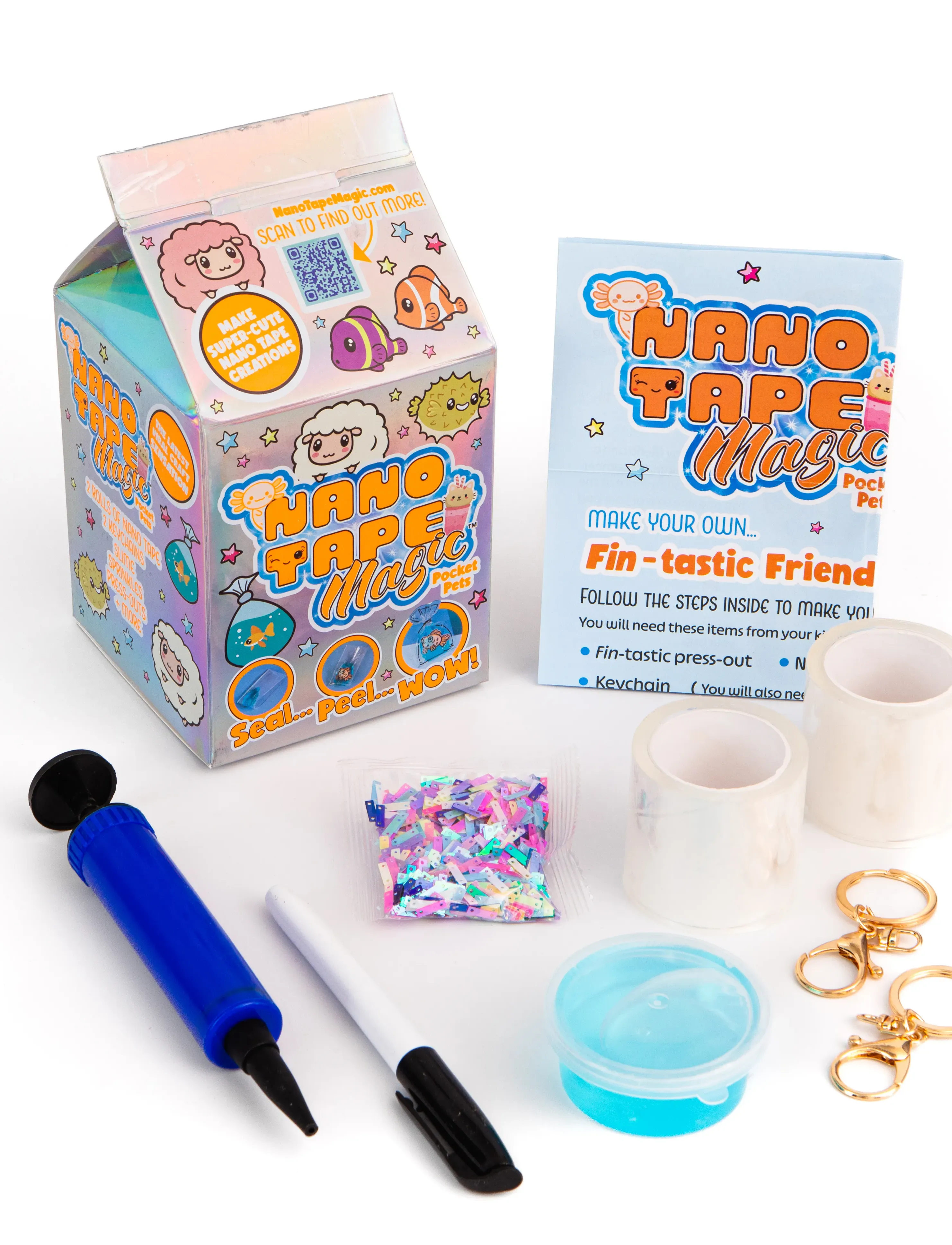 Flexfigs - Nano Tape Magic Mini Pocket Pets - muti - 1