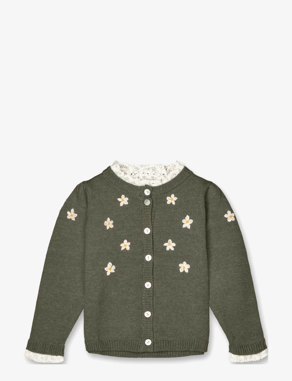 Embroidered cardigan discount