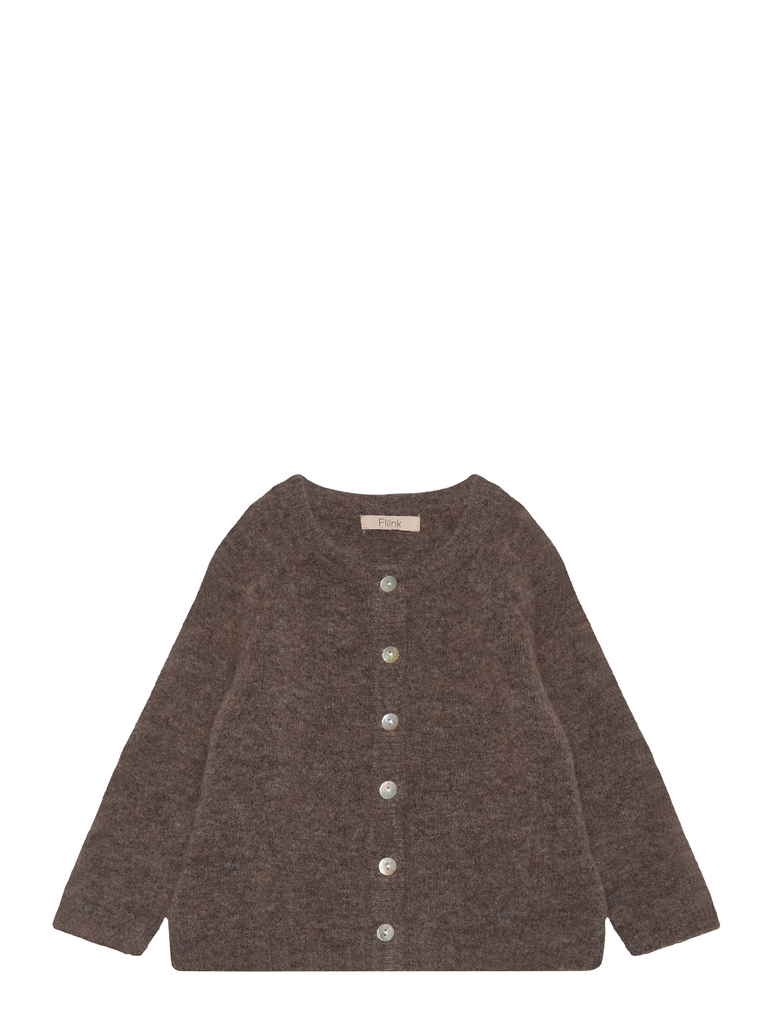 Fliink STAR ALPACA CARDIGAN - Cardigans - CARAFE / brown