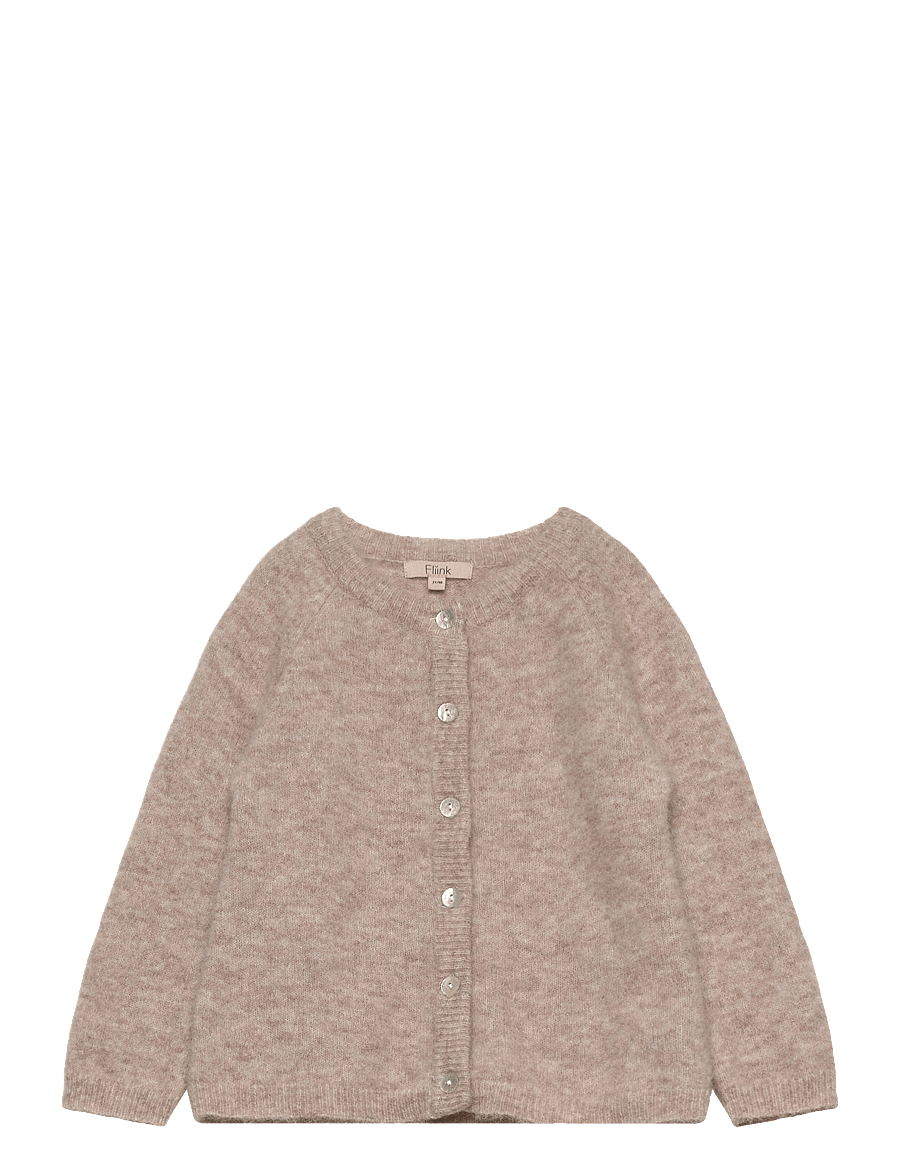Fliink - STAR ALPACA CARDIGAN - sandshell - 0