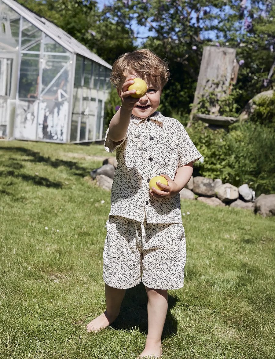 Fliink - ELMO SS SHIRT - kurzärmlige hemden - brown - 3