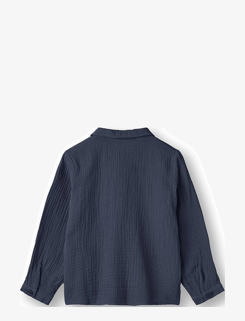 Fliink - ELMO LS SHIRT - långärmade skjortor - blue - 1