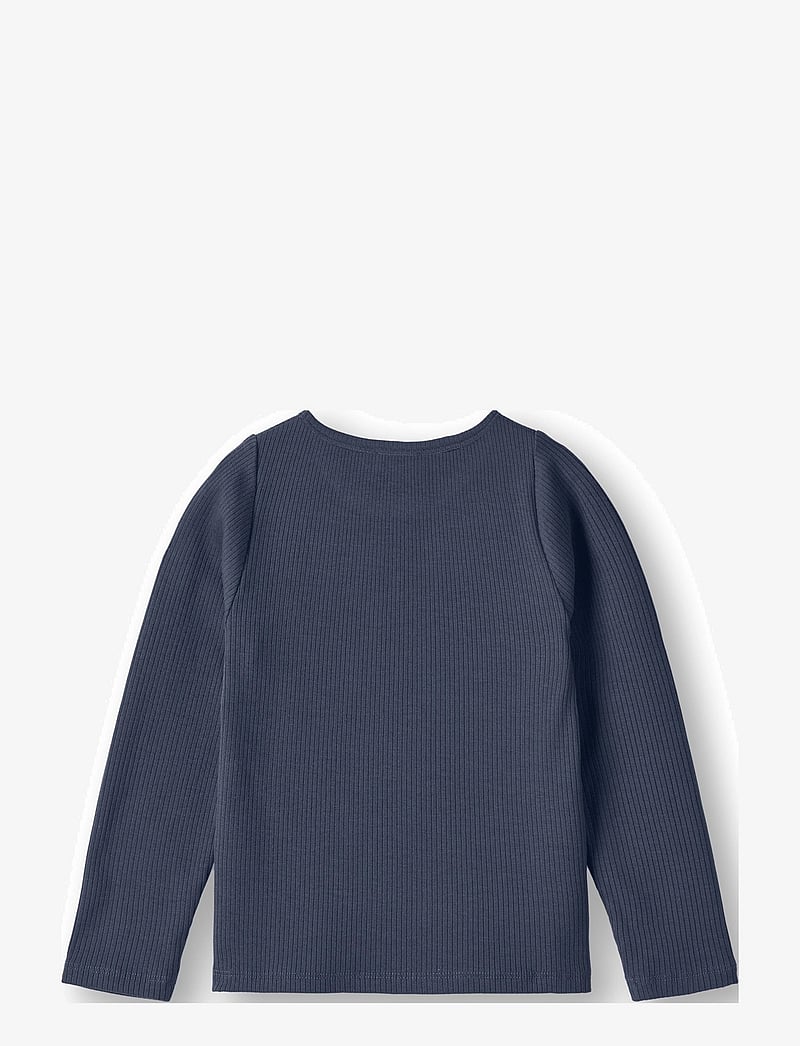 Fliink - KENNA LS BLOUSE - långärmade t-shirts - blue - 1