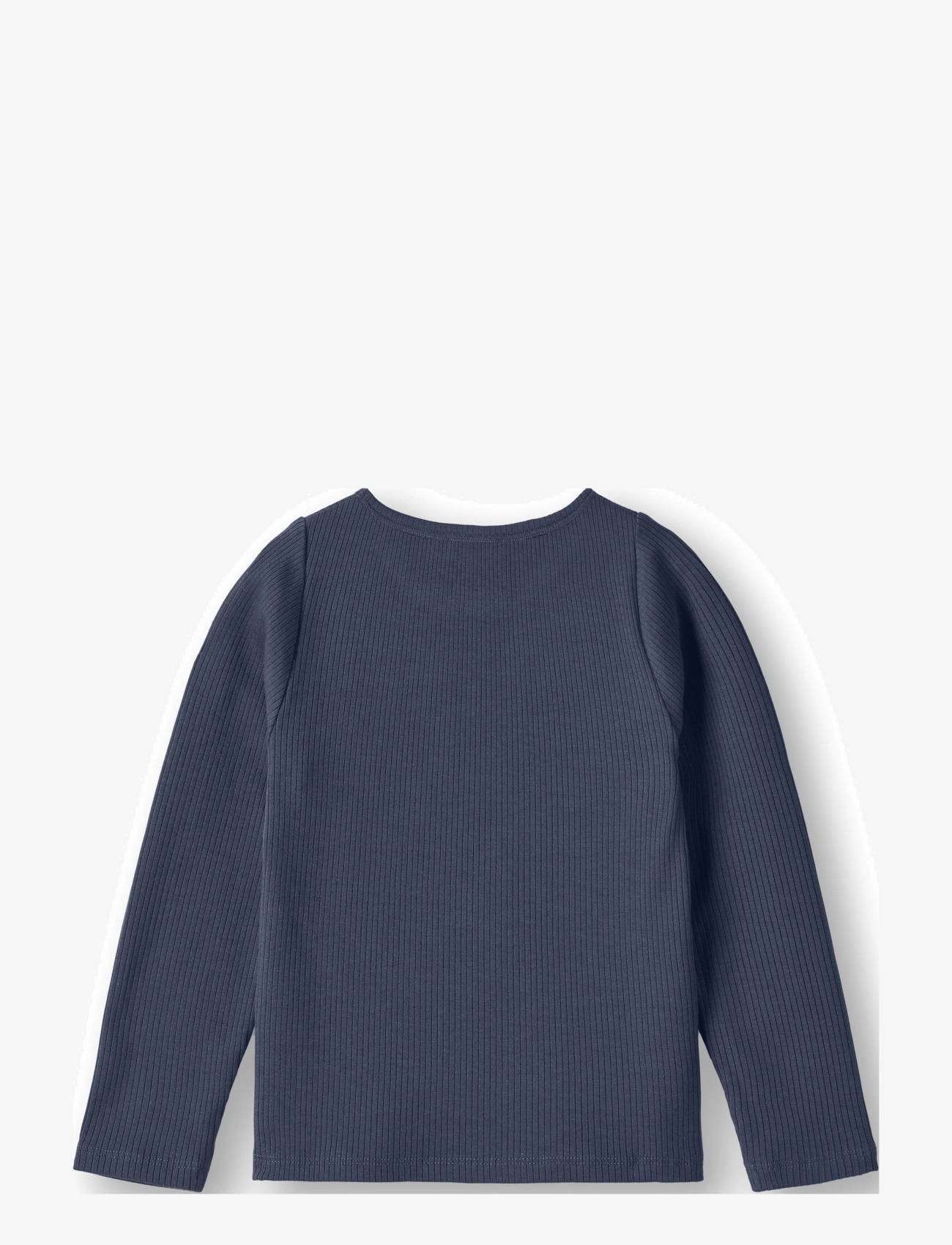 Fliink - KENNA LS BLOUSE - long-sleeved t-shirts - blue - 1