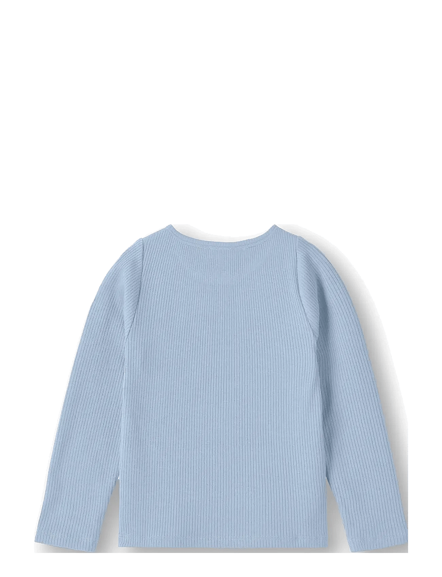 Fliink - KENNA LS BLOUSE - pikkade varrukatega t-särgid - blue - 1