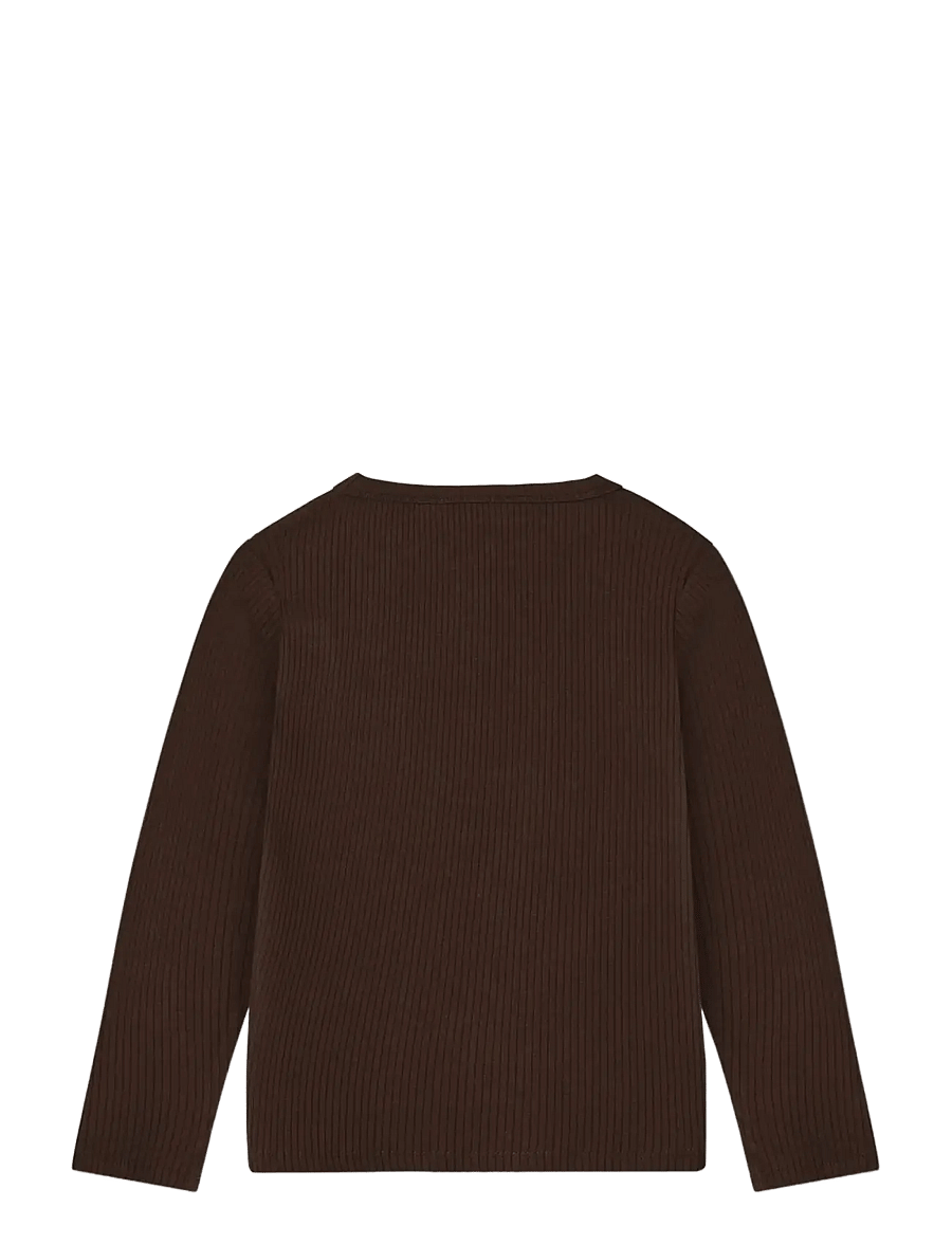 Fliink - KENNA LS BLOUSE - langerma bolir - brown - 1
