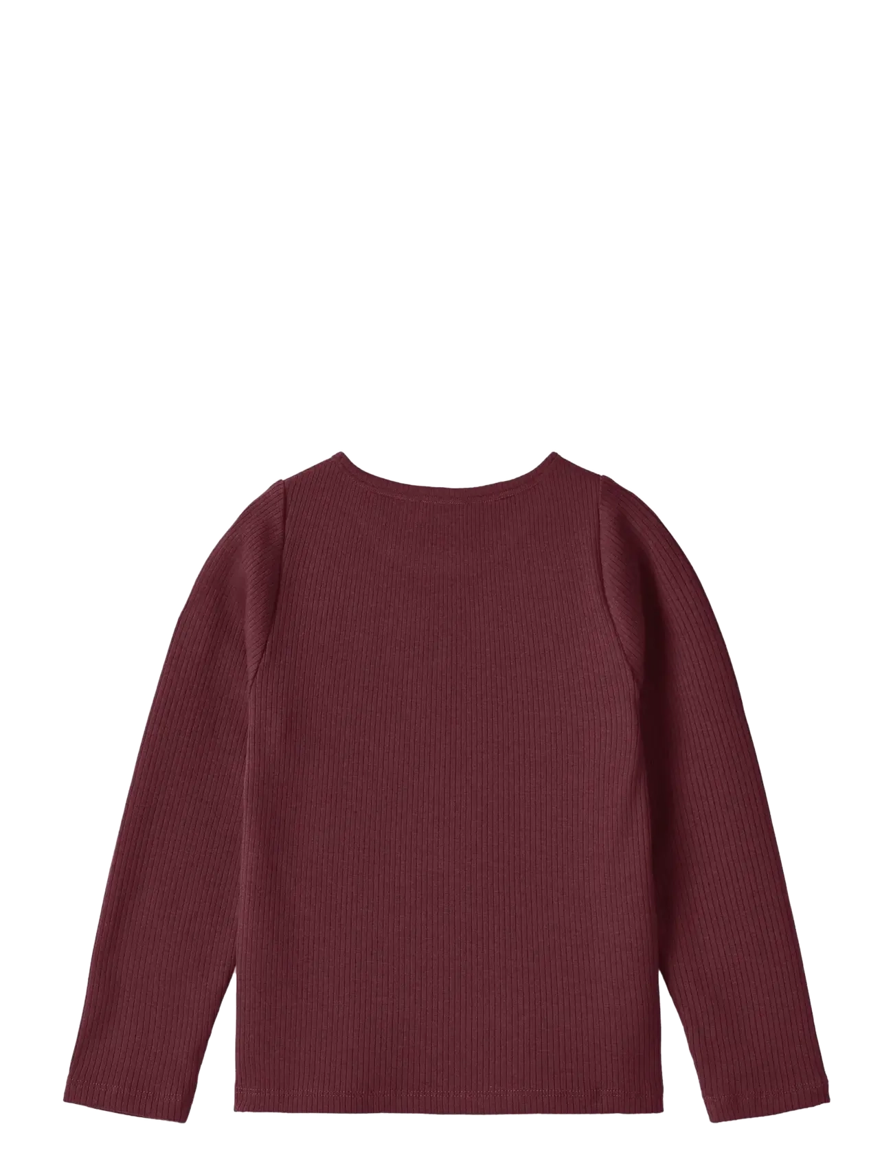 Fliink - KENNA LS BLOUSE - long-sleeved t-shirts - burgundy - 1