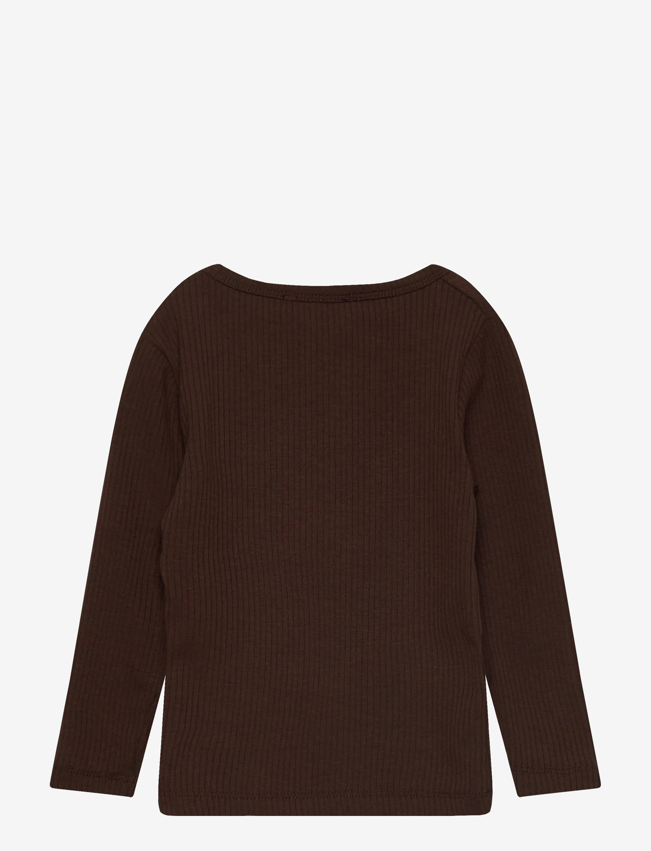 Fliink - KENNA LS BLOUSE - langærmede t-shirts - coffee bean - 1