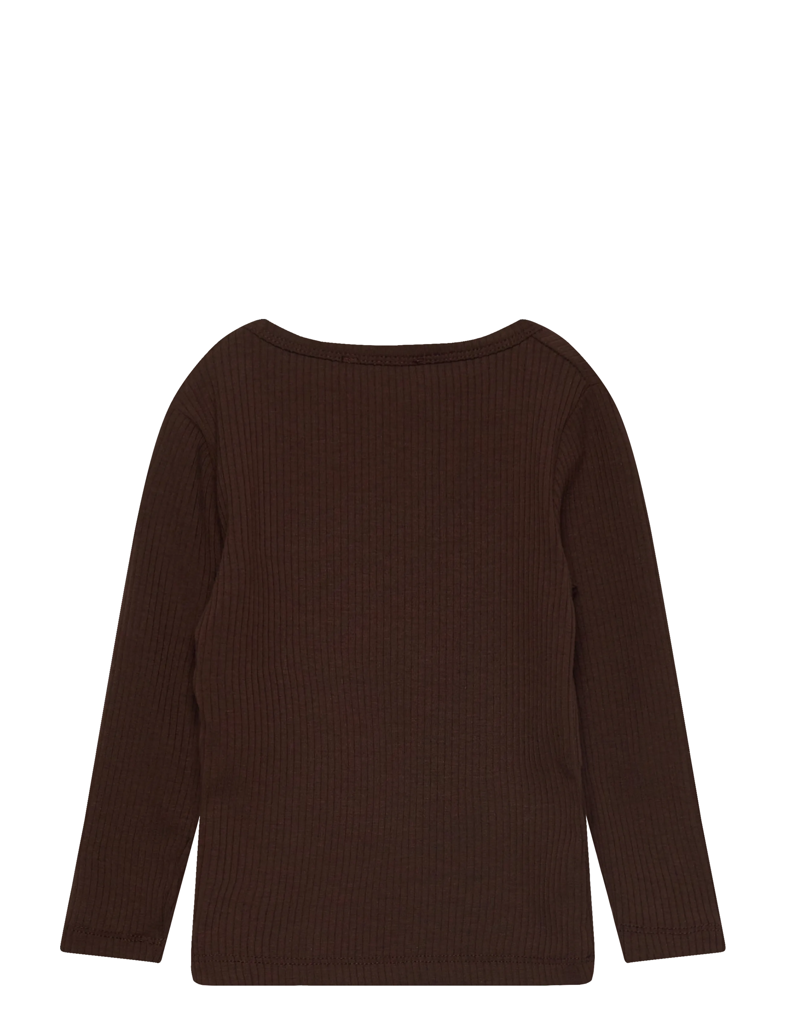 Fliink - KENNA LS BLOUSE - long-sleeved t-shirts - coffee bean - 1