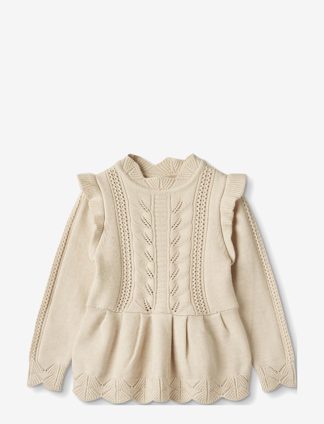 Fliink - ALILLY PEPLUM PULLOVER - sandshell - 1
