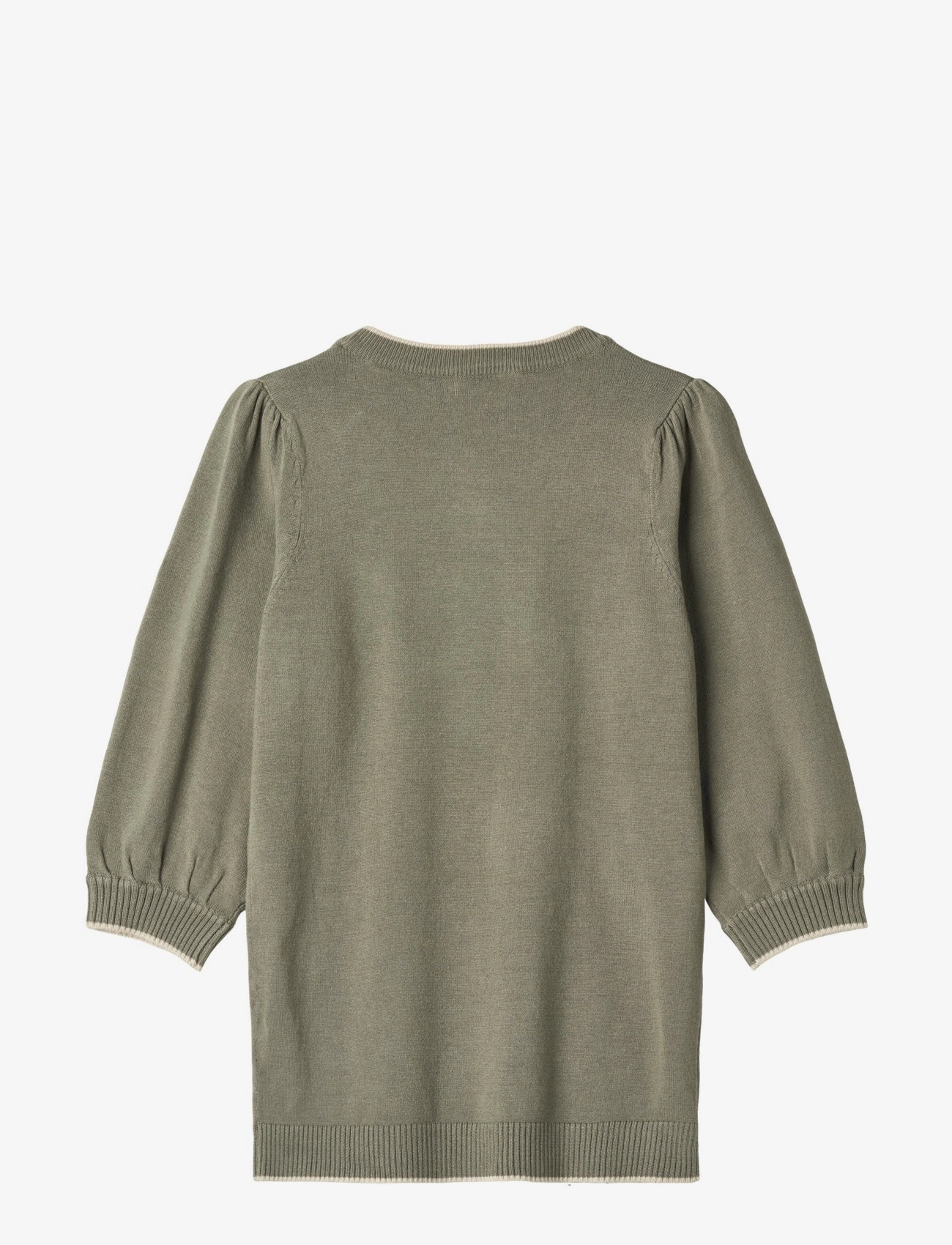 Fliink - FAVO LS EMBR KNIT DRESS - green - 1