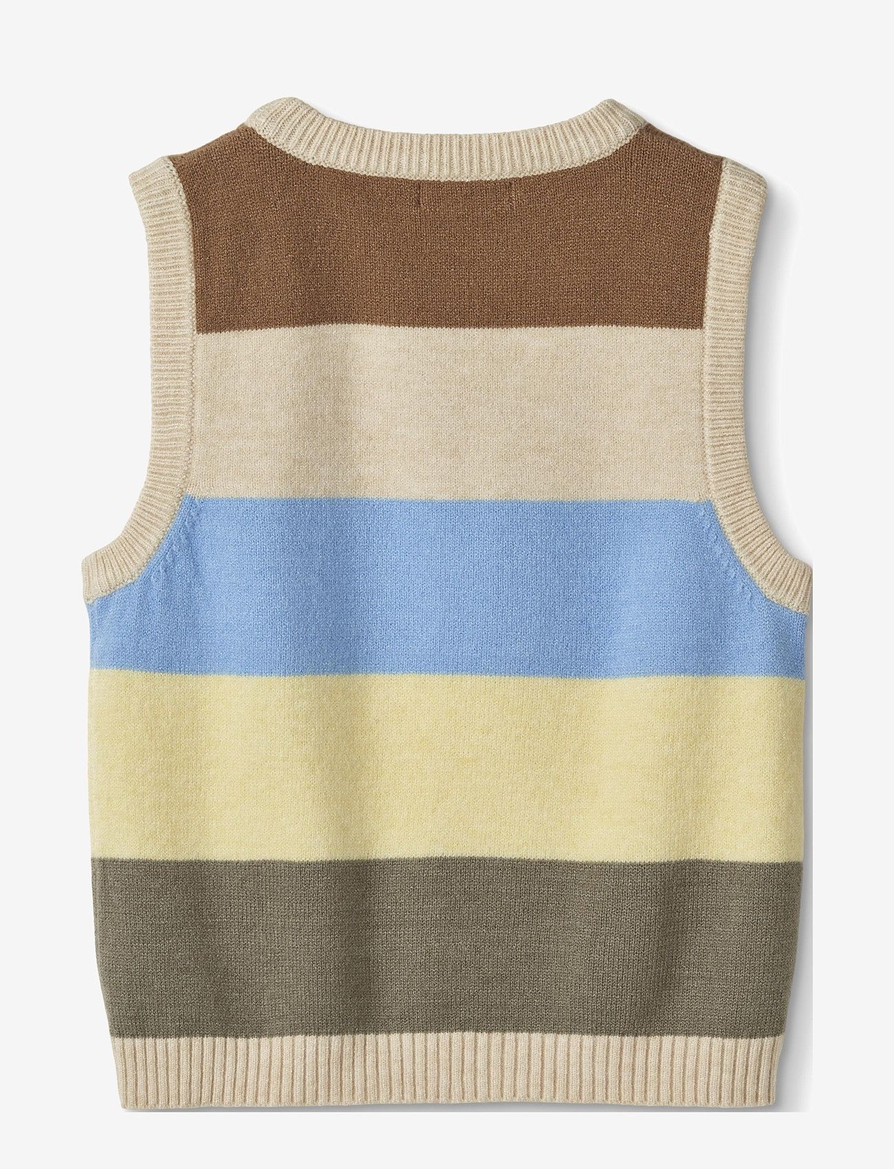 Fliink - MULTI STRIPE VEST - cream - 2