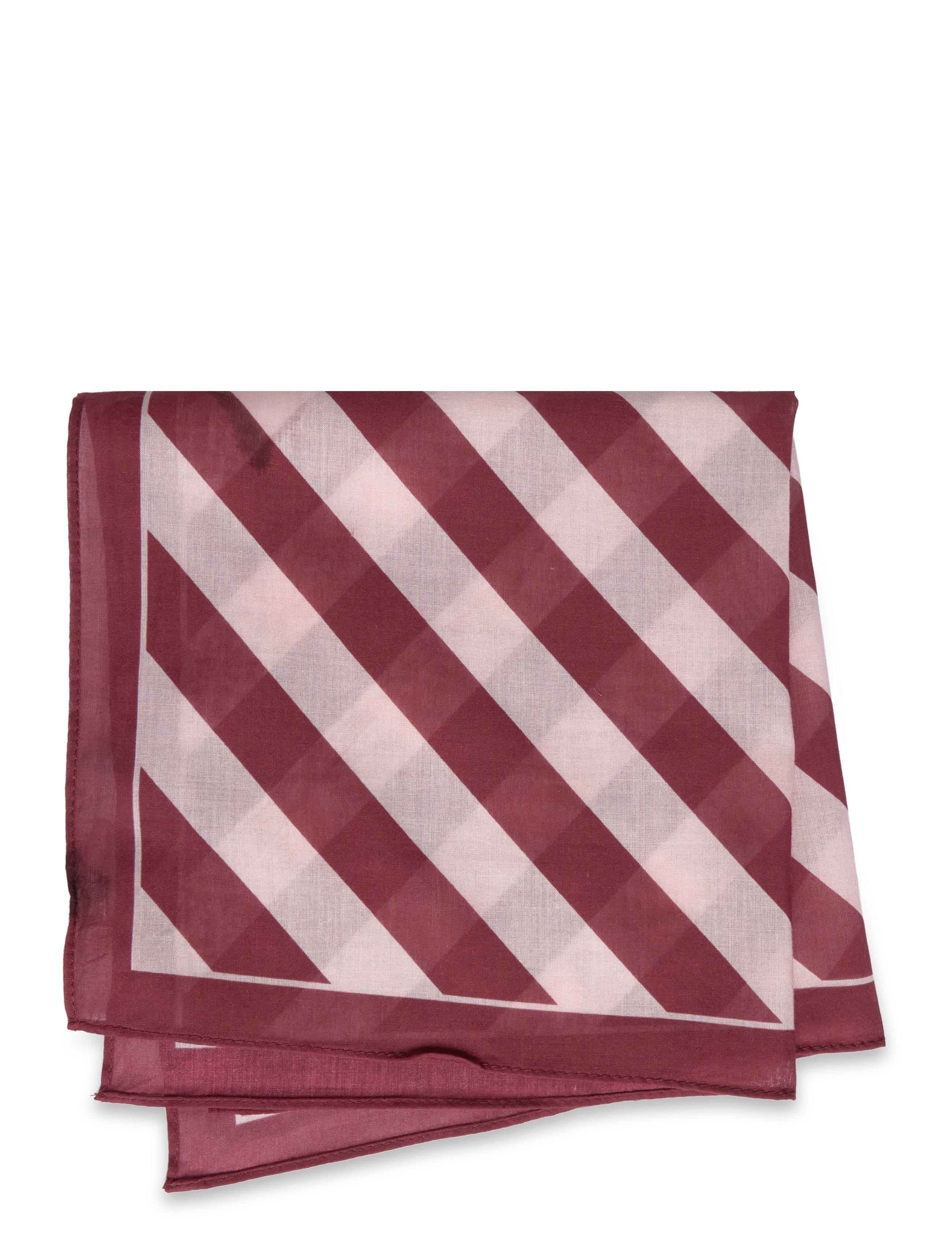 Fliink - KOTA SCARF - halsdukar - smoke rose/burgundy stripe - 2