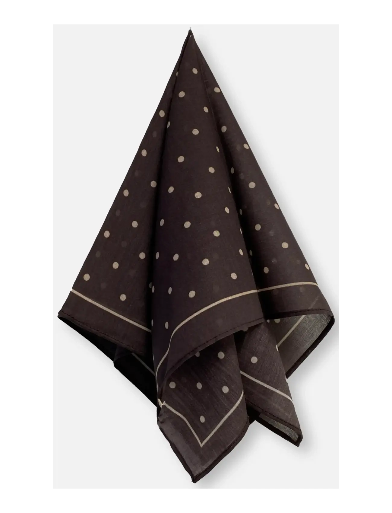 Fliink KOTA SCARF - Accessories - COFFEE BEAN DOT / brown