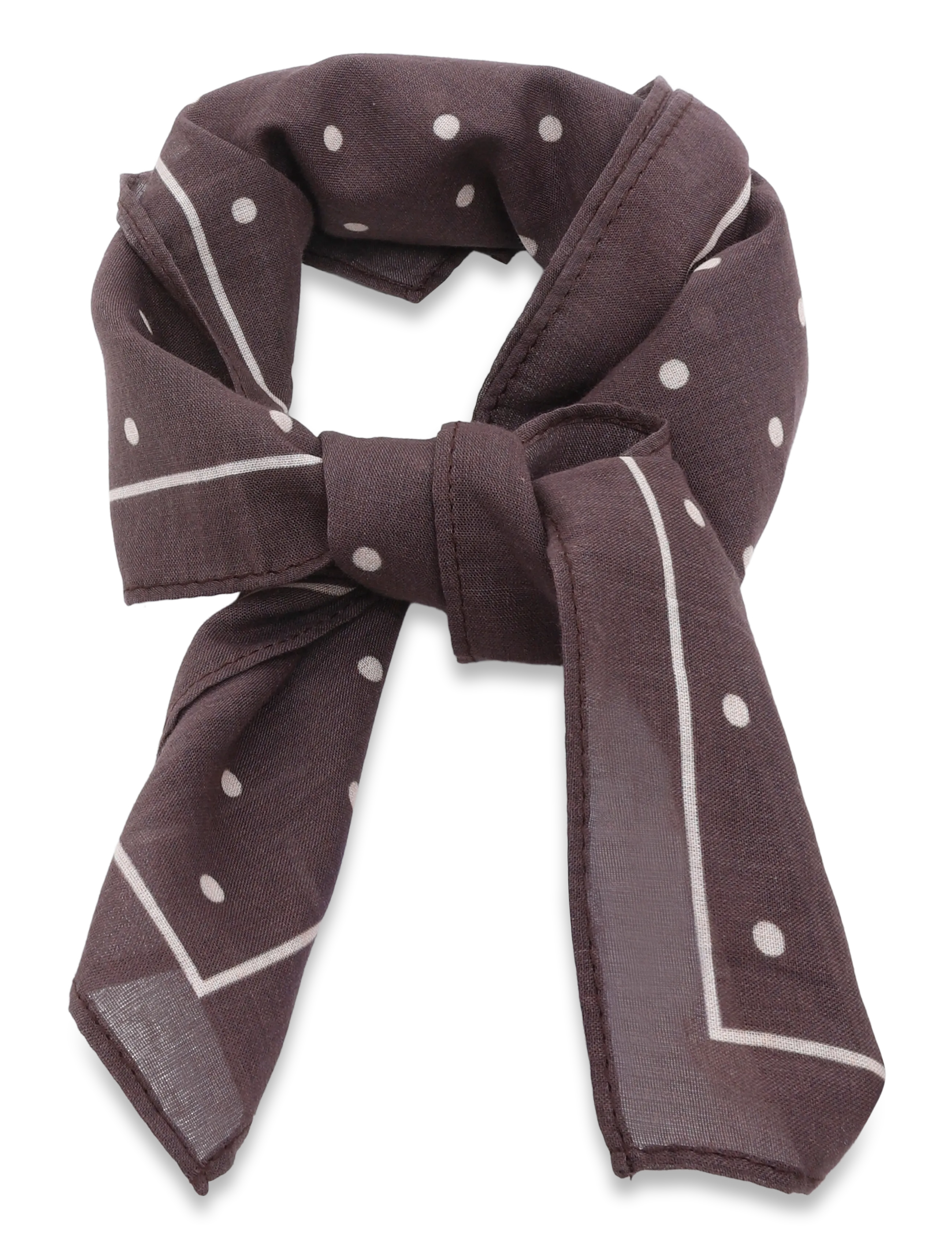 Fliink KOTA SCARF - Neuheiten - COFFEE BEAN DOT / brown