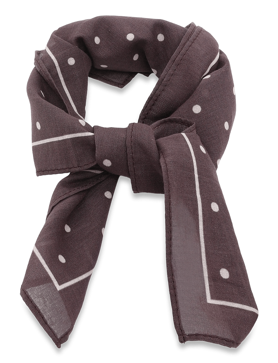 Fliink - KOTA SCARF - szaliki - coffee bean dot - 0