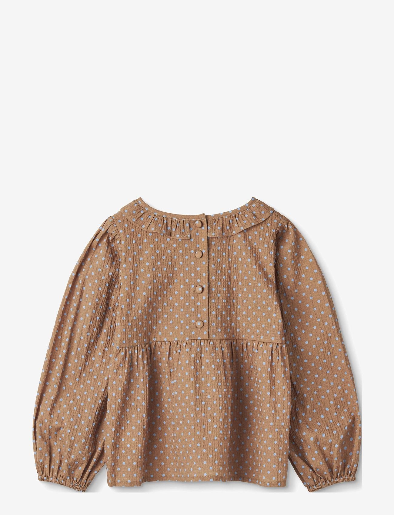 Fliink - TOTO LS BLOUSE - brown - 1