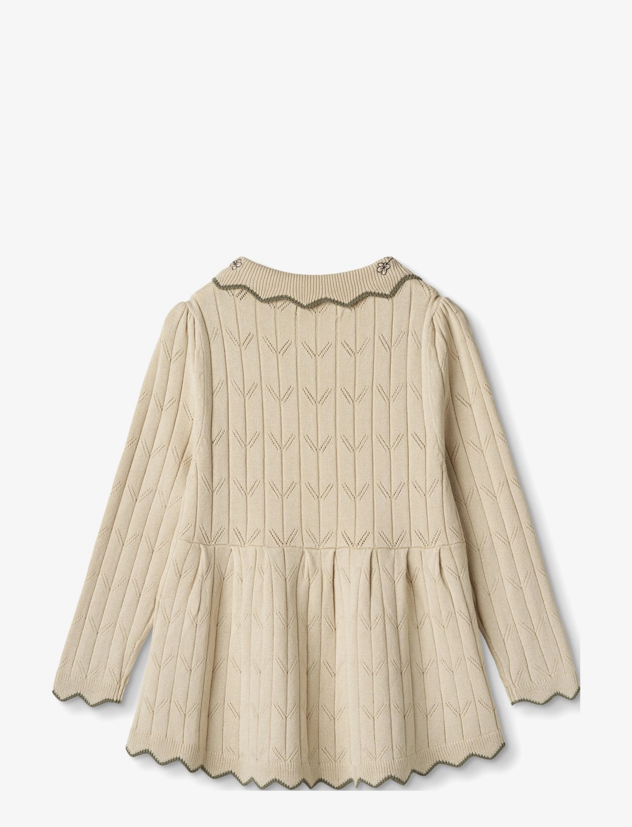 Fliink - SUNNY EMBROIDERED LS BLOUSE - cream - 1