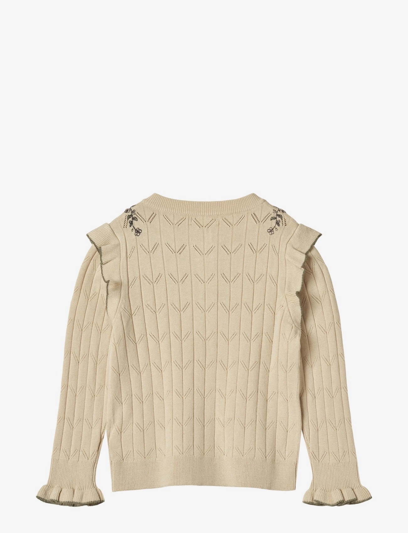 Fliink - SUNNY EMBROIDERED CARDIGAN - cream - 1
