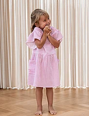 Fliink - CIAO STRIPE DRESS - kurzärmelige babykleider - pink - 4