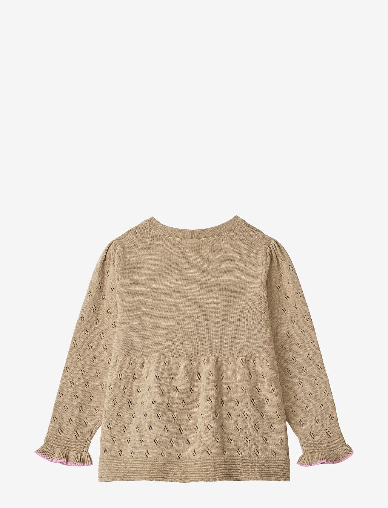 Fliink - GLASSY LS CARDIGAN - cream - 2
