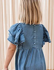 Fliink - HI DRESS - short-sleeved baby dresses - blue - 3