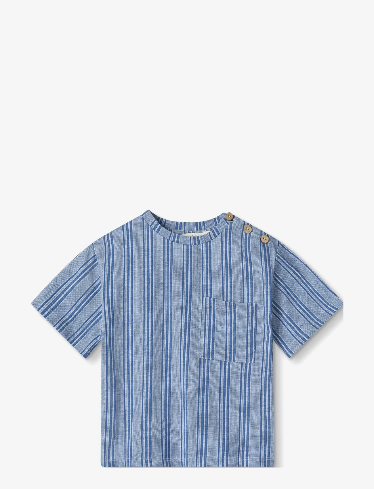 Fliink - MIRO T-SHIRT - short-sleeved t-shirts - blue - 1