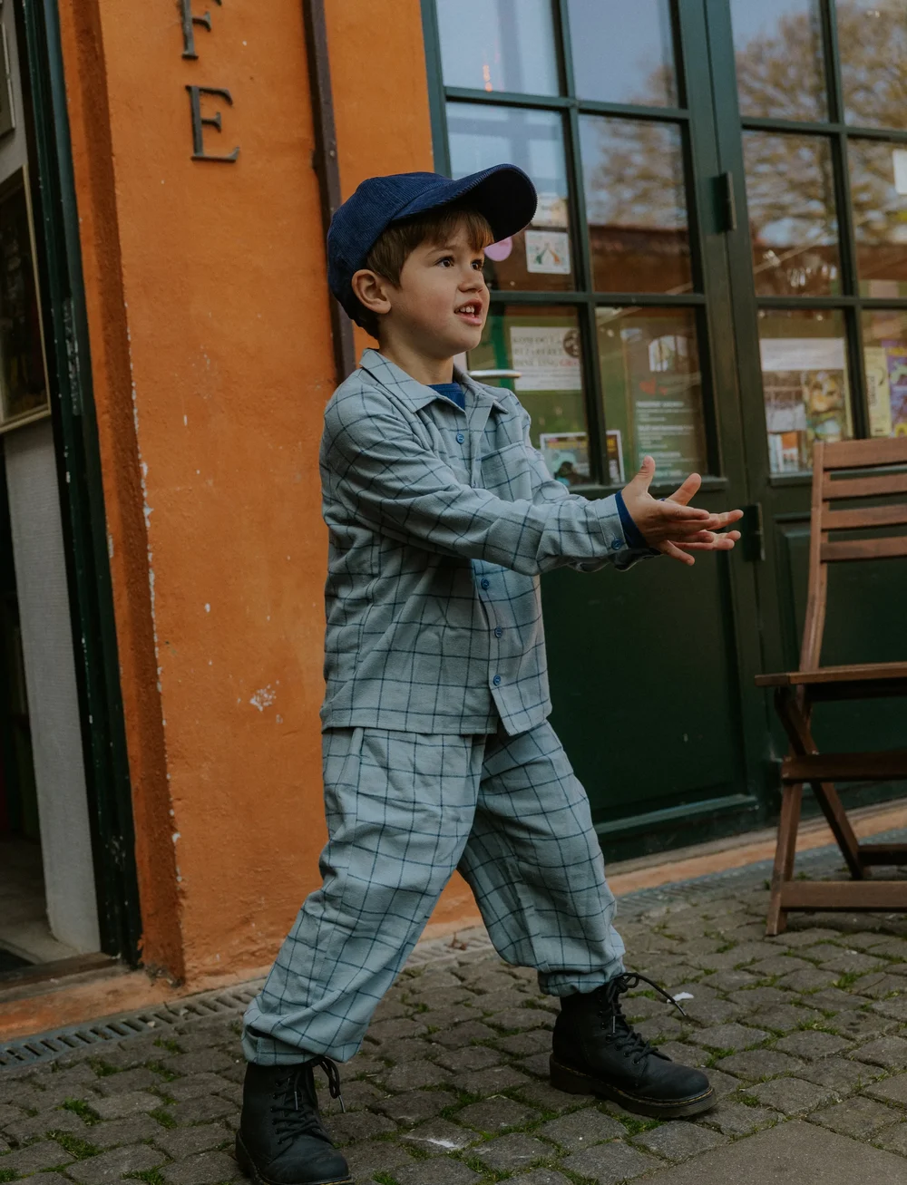 Fliink - CODY PANT - babyhosen - slate - 0