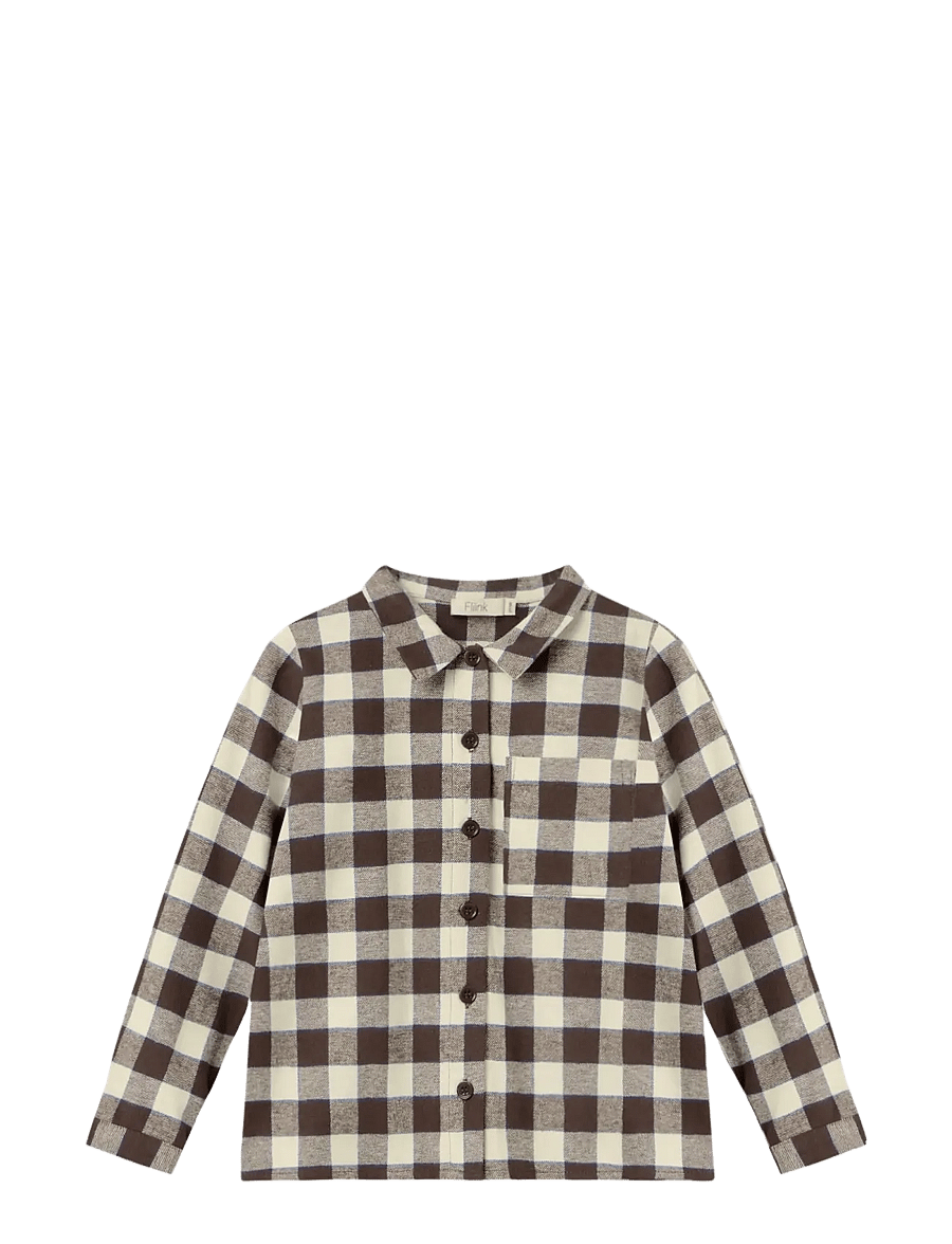 Fliink - CODY LS SHIRT - pikkade varrukatega särgid - insignia check - 1